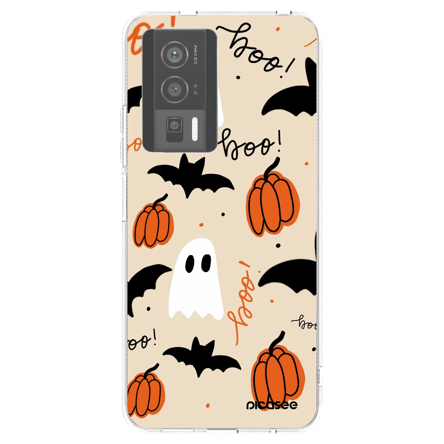 Picasee silikónový prehľadný obal pre Xiaomi Poco F5 Pro 5G - Halloween 26