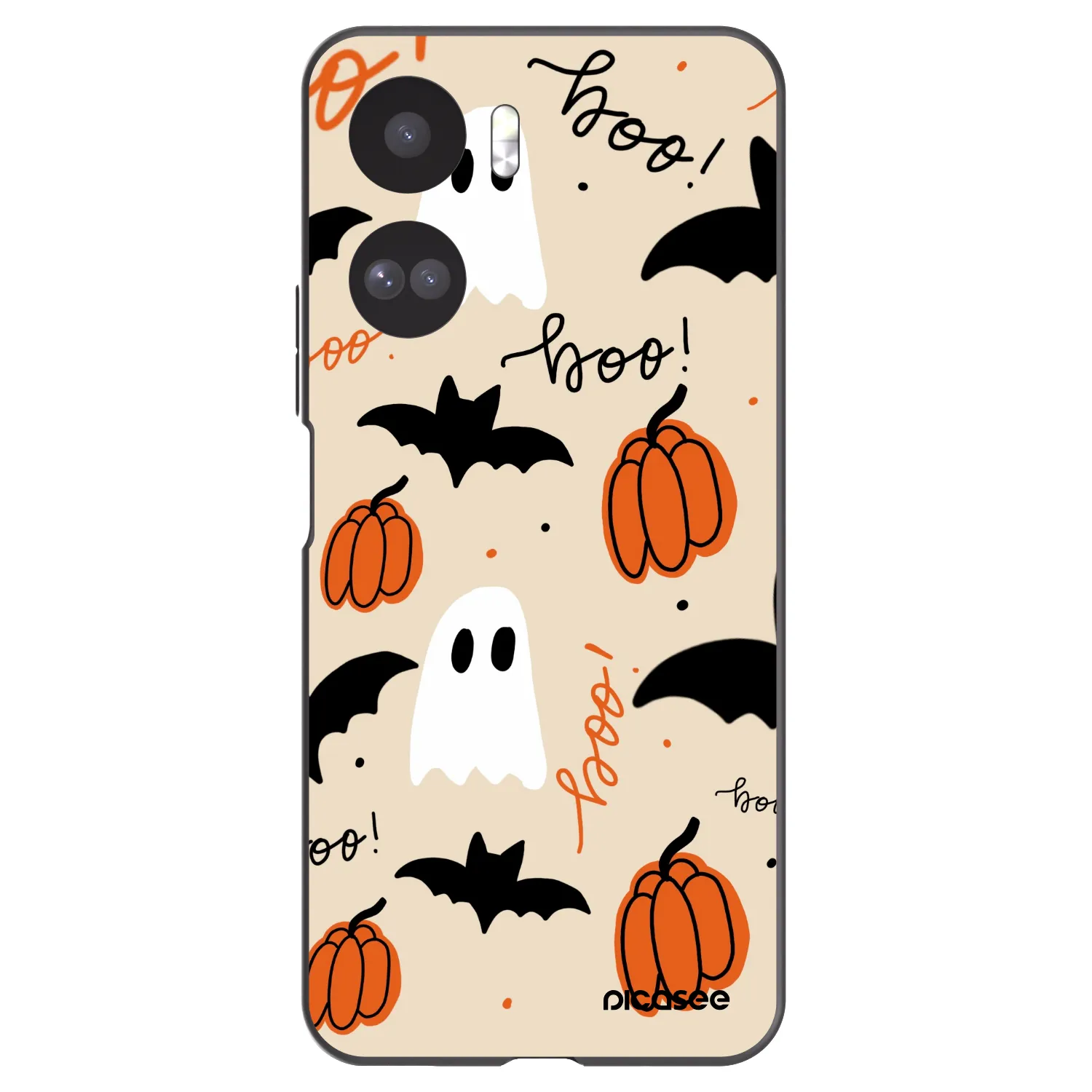 Picasee silikónový čierny obal pre Honor 90 Lite 5G - Halloween 26