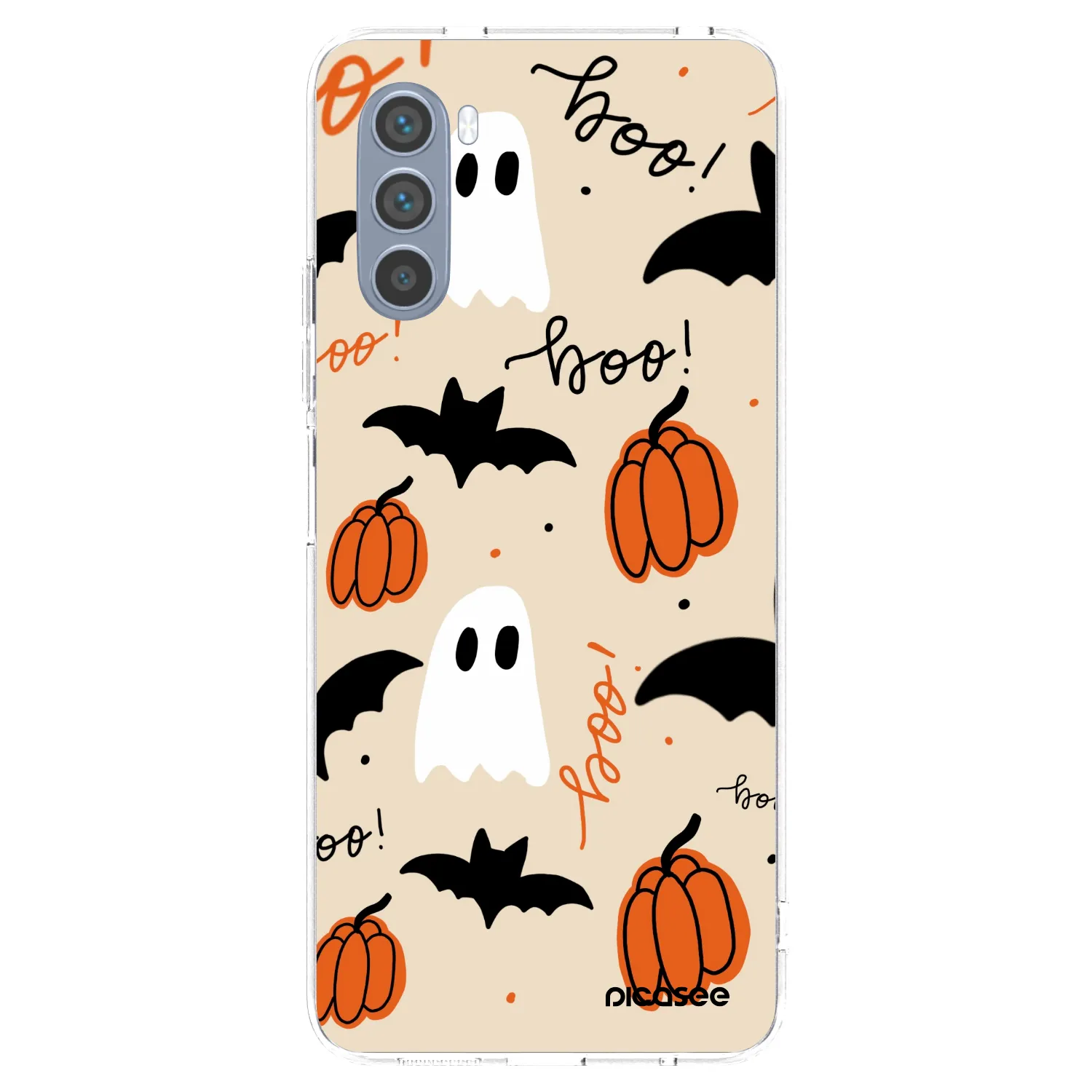 Picasee silikónový prehľadný obal pre Motorola Moto G62 - Halloween 26