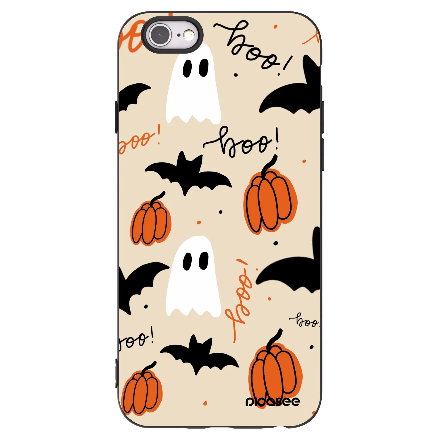 Picasee silikónový čierny obal pre Apple iPhone 6/6S - Halloween 26