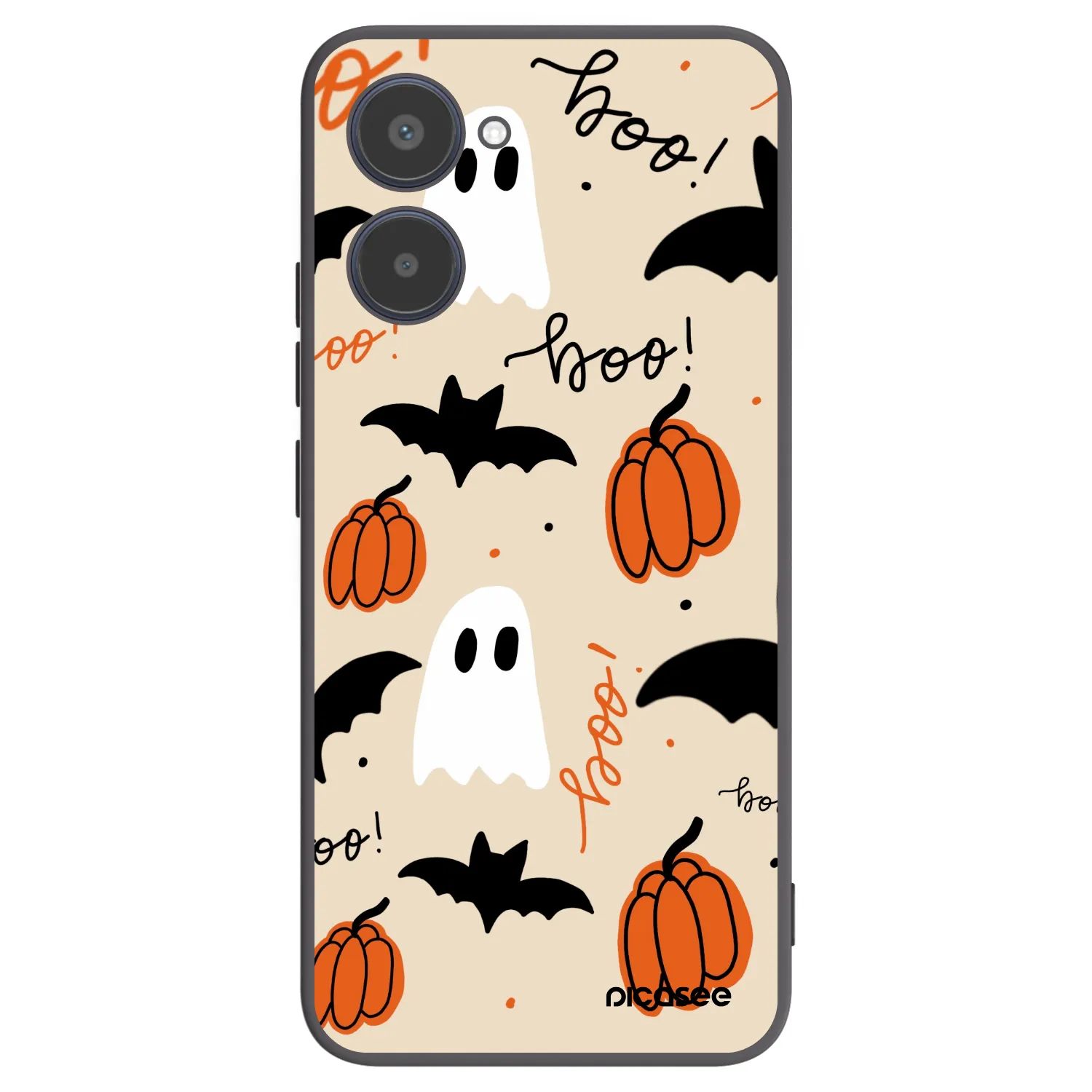 Picasee silikónový čierny obal pre Realme 10 4G - Halloween 26
