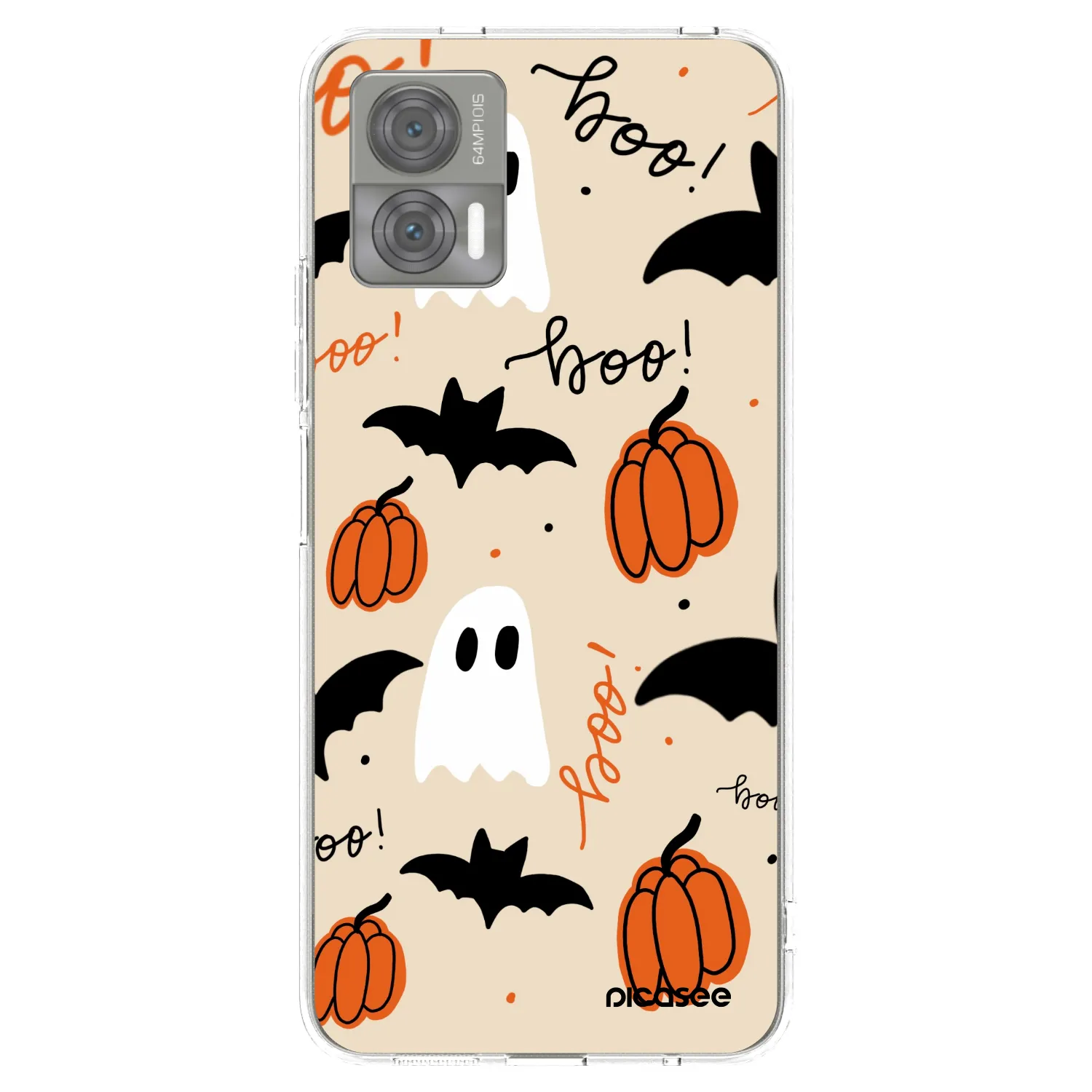 Picasee silikónový prehľadný obal pre Motorola Edge 30 Neo - Halloween 26