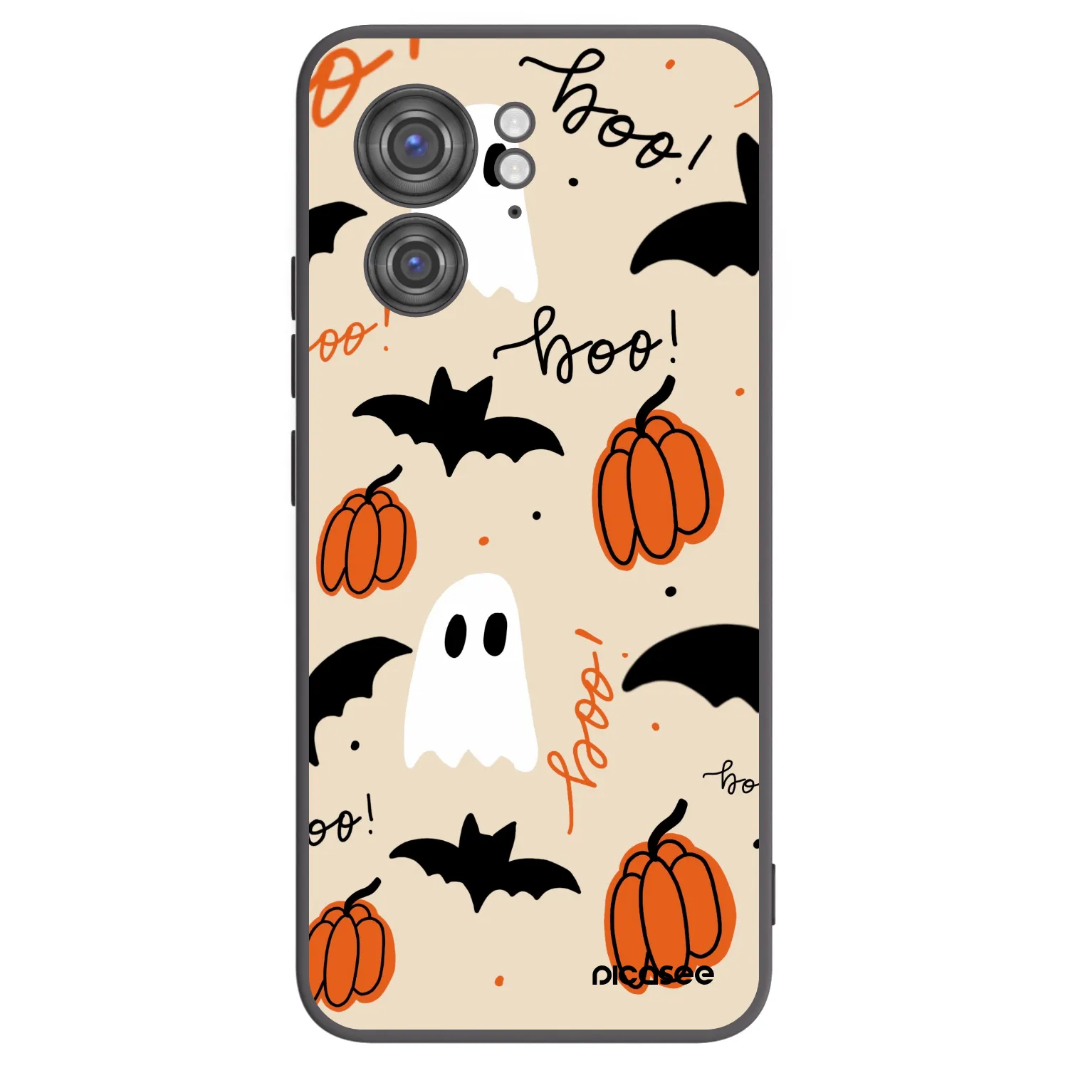 Picasee silikónový čierny obal pre Motorola Edge 40 - Halloween 26