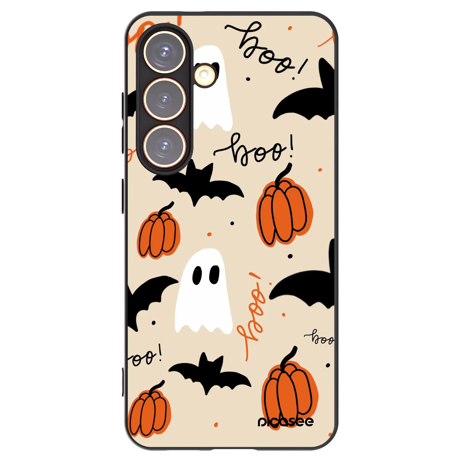 Picasee silikónový čierny obal pre Samsung Galaxy S24 S921B 5G - Halloween 26