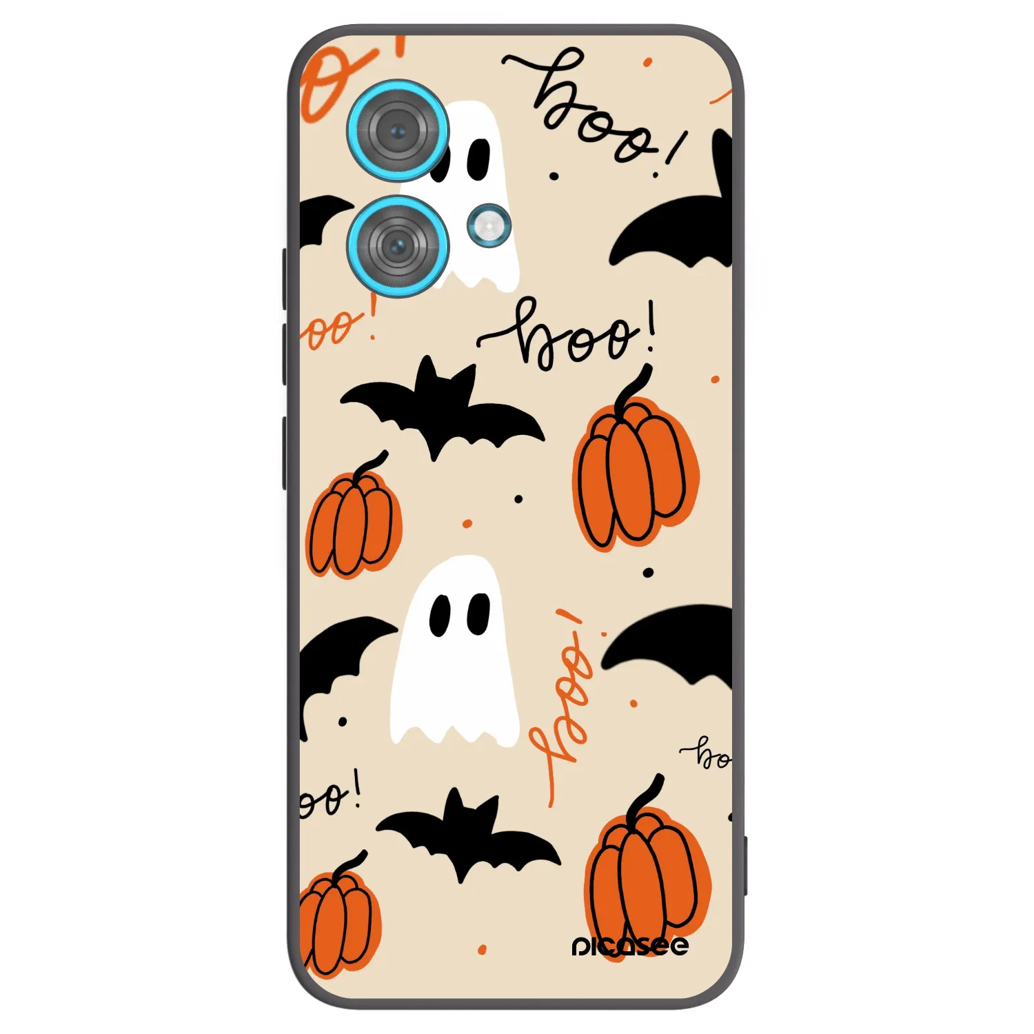 Picasee silikónový čierny obal pre Motorola Edge 40 Neo - Halloween 26