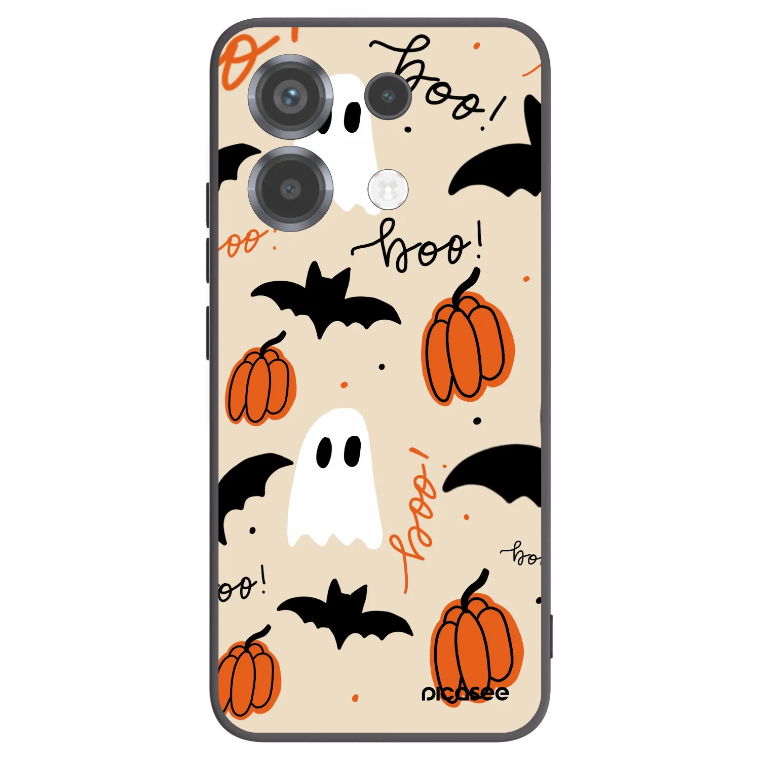 Picasee silikónový čierny obal pre Xiaomi Poco X6 - Halloween 26
