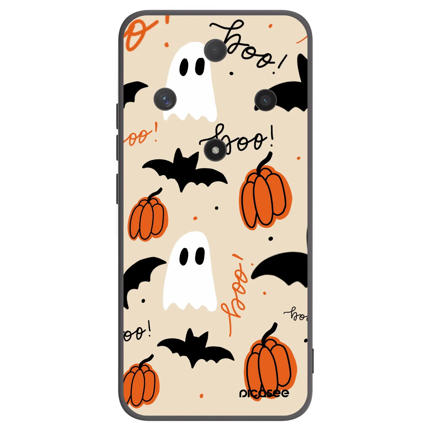 Picasee silikónový čierny obal pre Honor Magic6 Lite 5G - Halloween 26