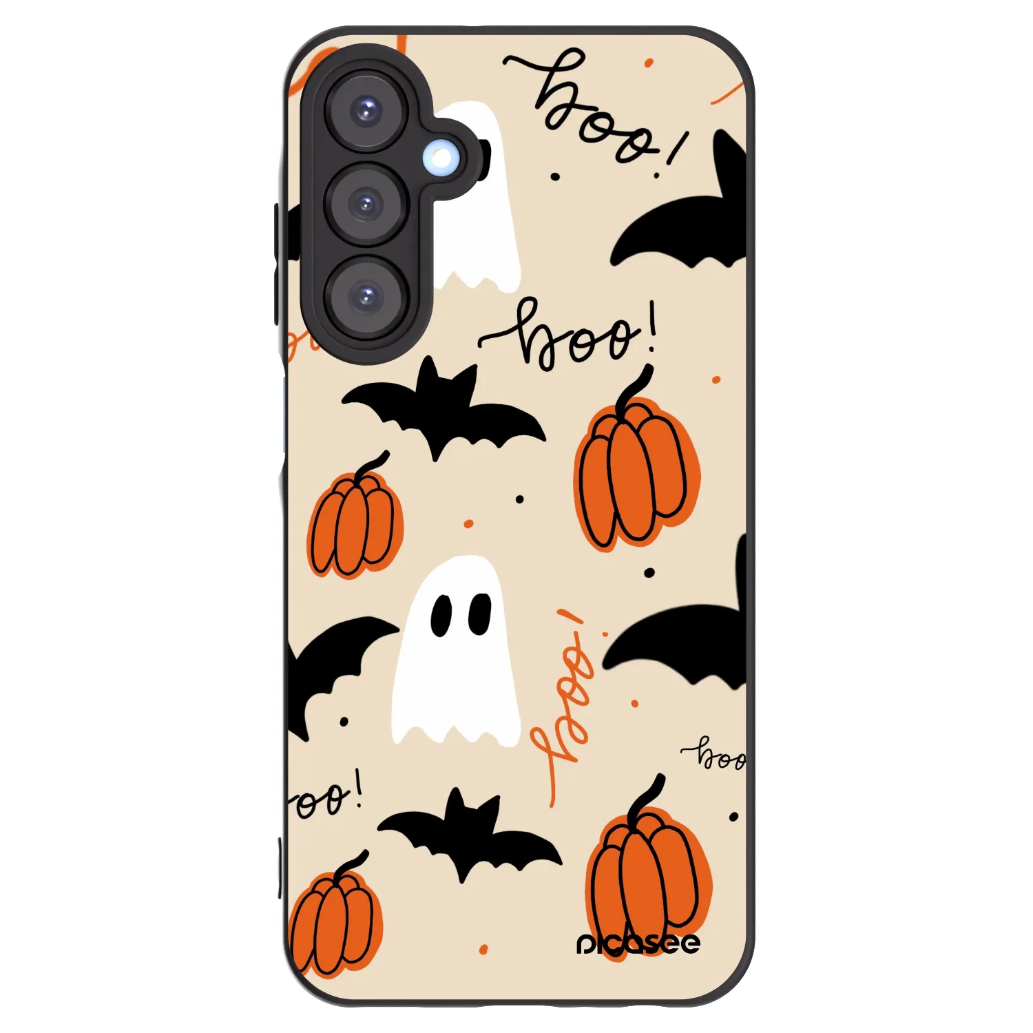 Picasee silikónový čierny obal pre Samsung Galaxy A25 A256B 5G - Halloween 26