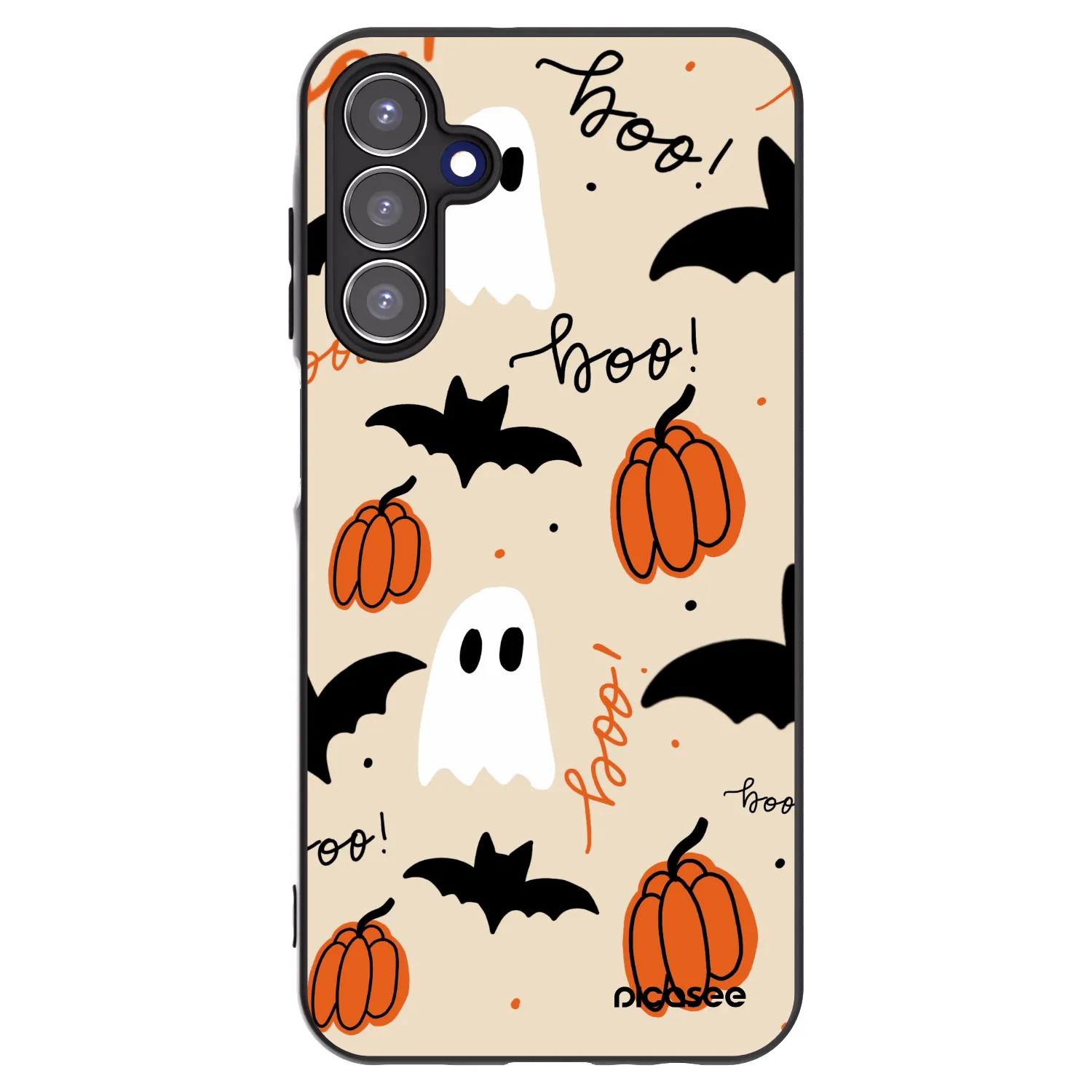 Picasee silikónový čierny obal pre Samsung Galaxy A15 A156B 5G - Halloween 26