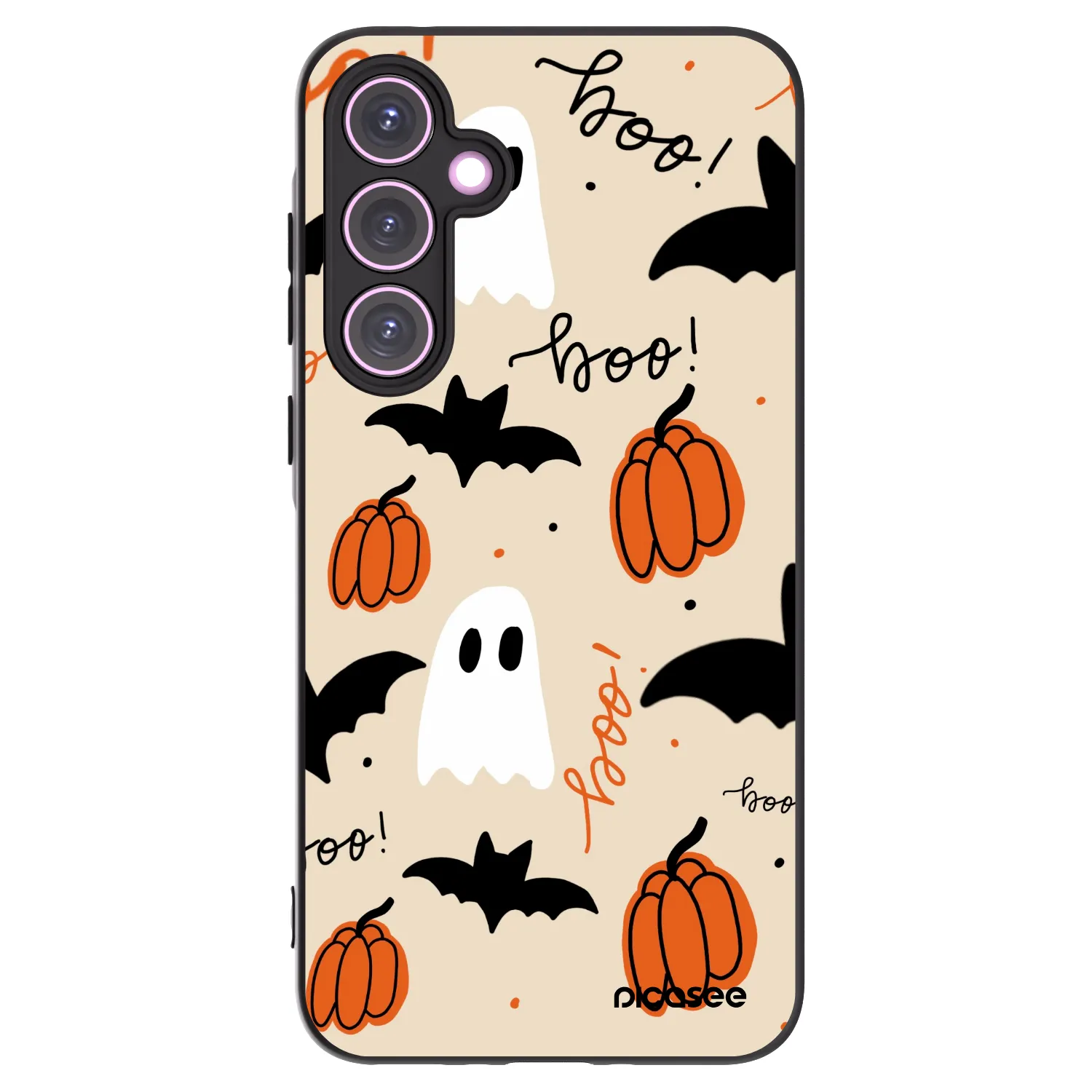 Picasee silikónový čierny obal pre Samsung Galaxy A35 5G A356B - Halloween 26