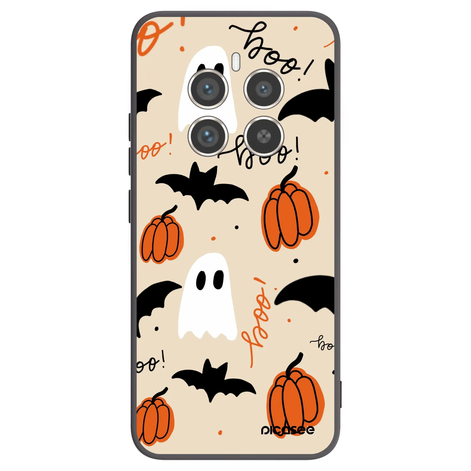 Picasee silikónový čierny obal pre Realme 12 Pro 5G - Halloween 26