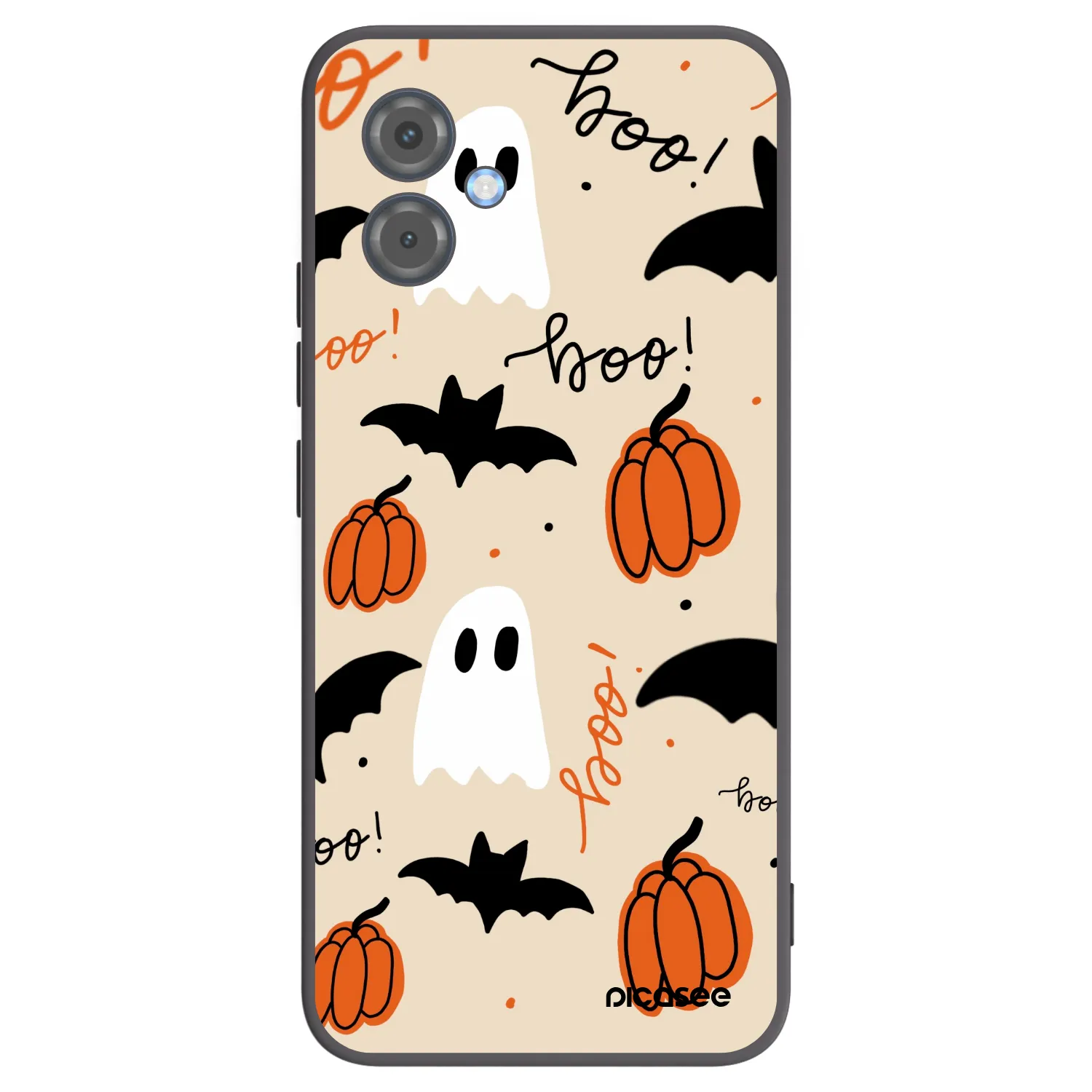 Picasee silikónový čierny obal pre Motorola Moto G14 - Halloween 26