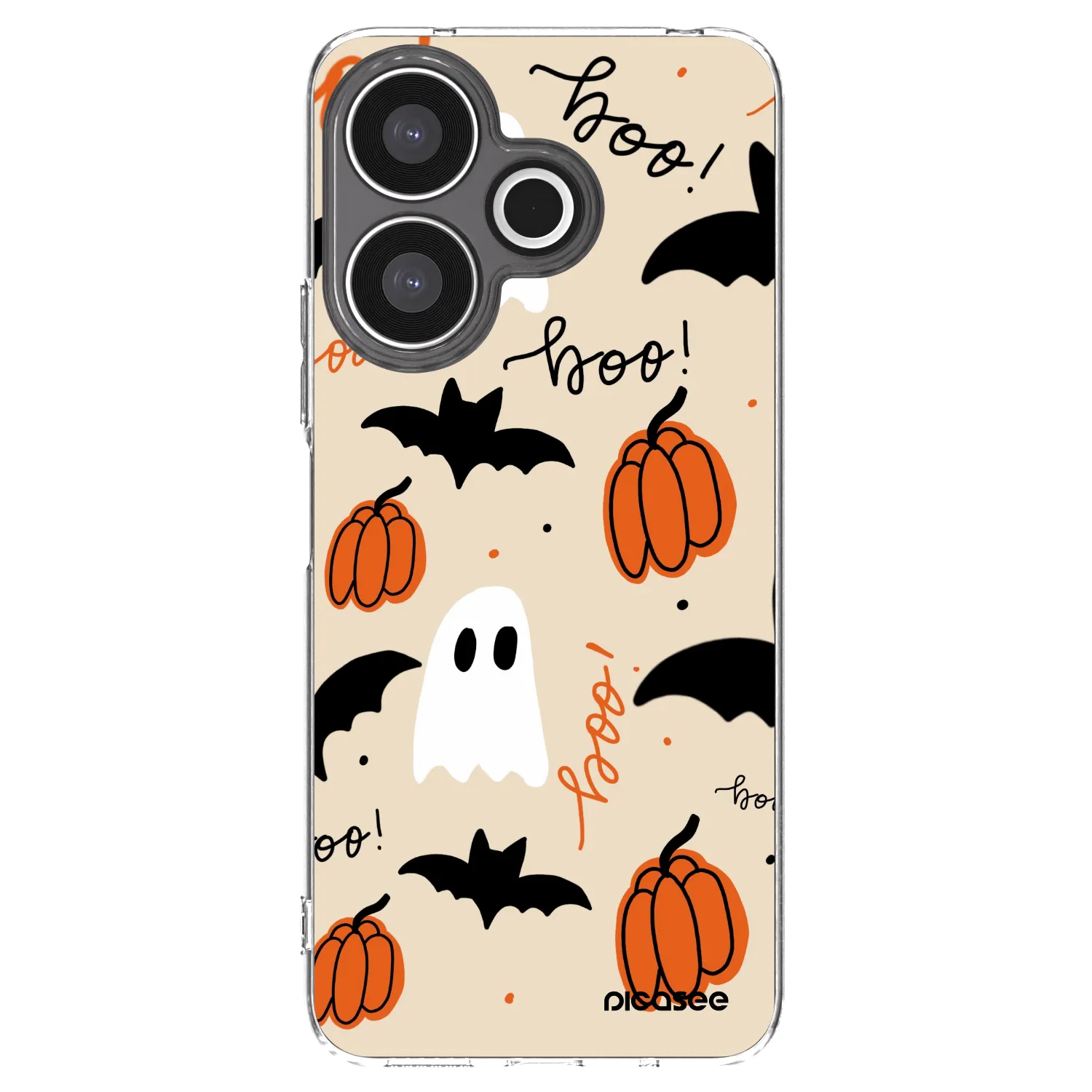 Picasee silikónový prehľadný obal pre Xiaomi Redmi 13 4G - Halloween 26