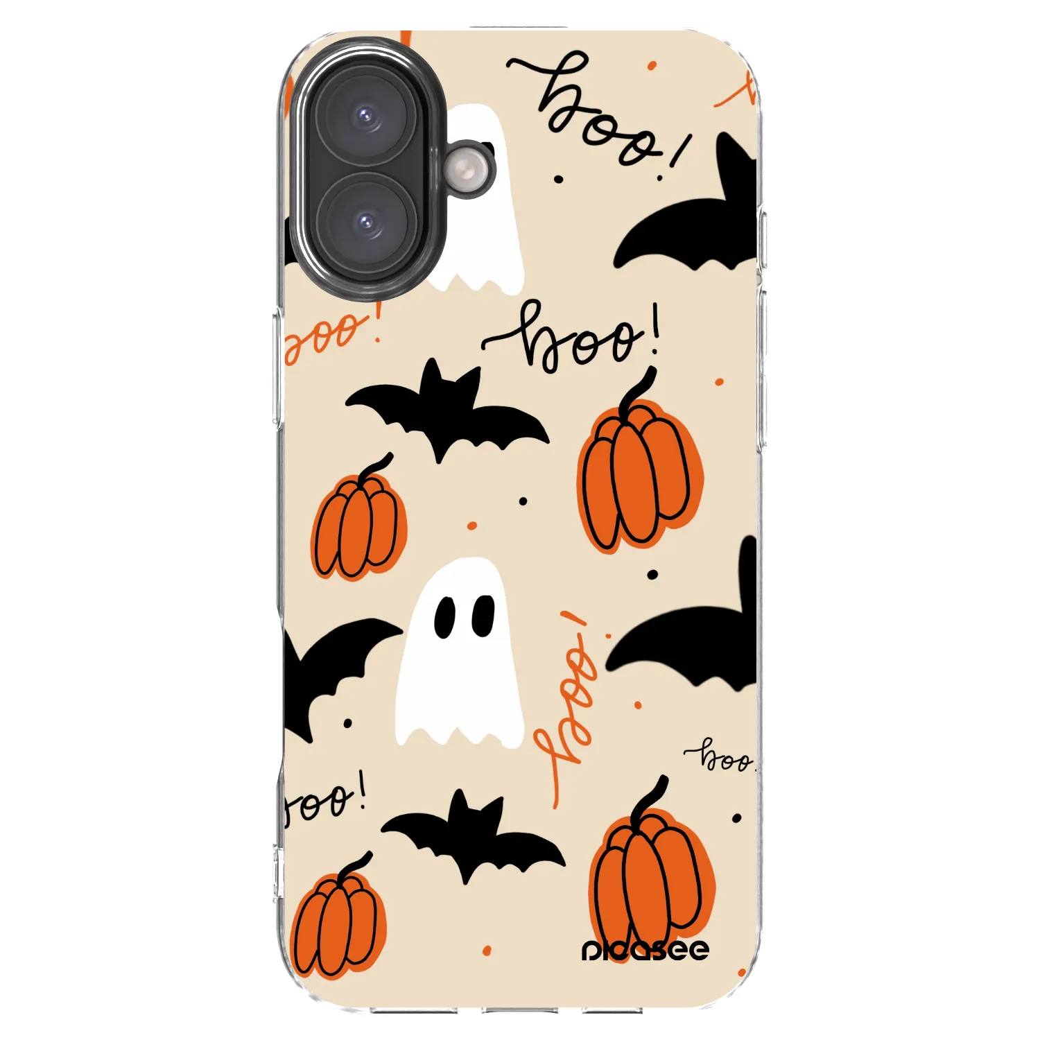 Picasee silikónový prehľadný obal pre Apple iPhone 16 Plus - Halloween 26