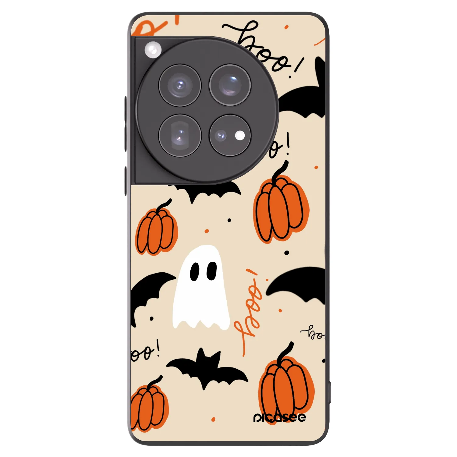 Picasee silikónový čierny obal pre OnePlus 12 5G - Halloween 26