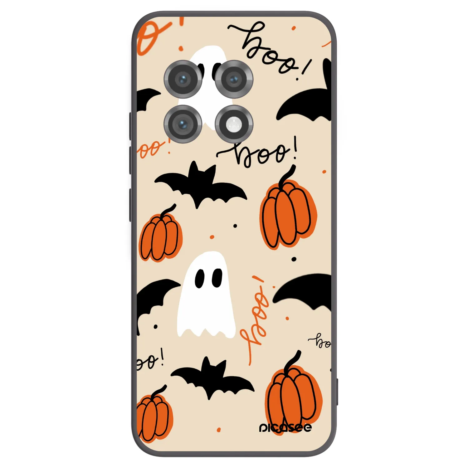 Picasee silikónový čierny obal pre OnePlus 11 5G - Halloween 26