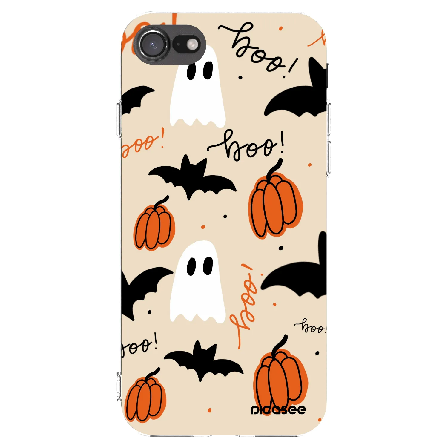 Picasee silikónový prehľadný obal pre Apple iPhone 7 - Halloween 26