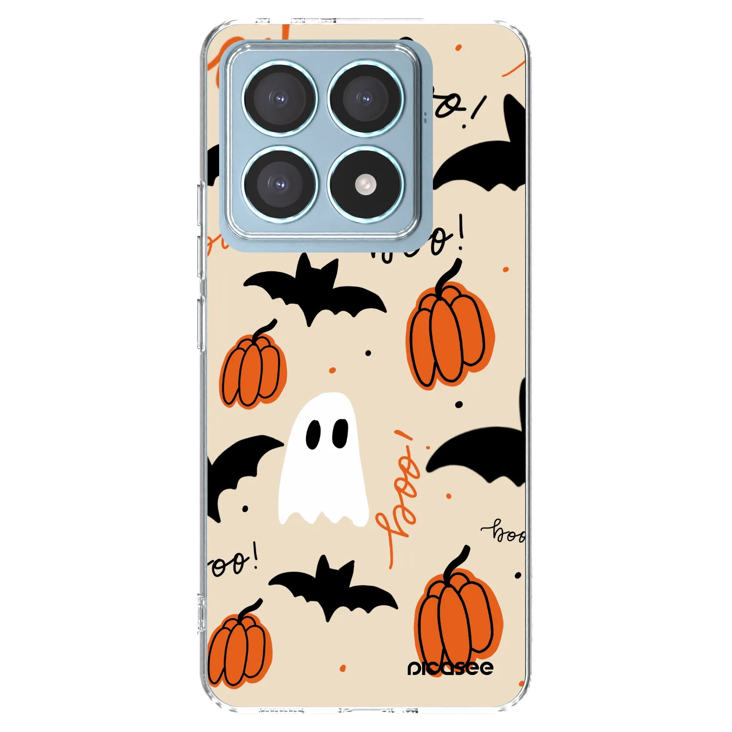 Picasee silikónový prehľadný obal pre Xiaomi 14T Pro - Halloween 26