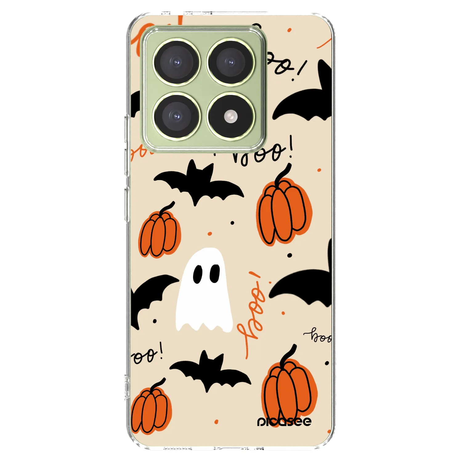 Picasee silikónový prehľadný obal pre Xiaomi 14T - Halloween 26