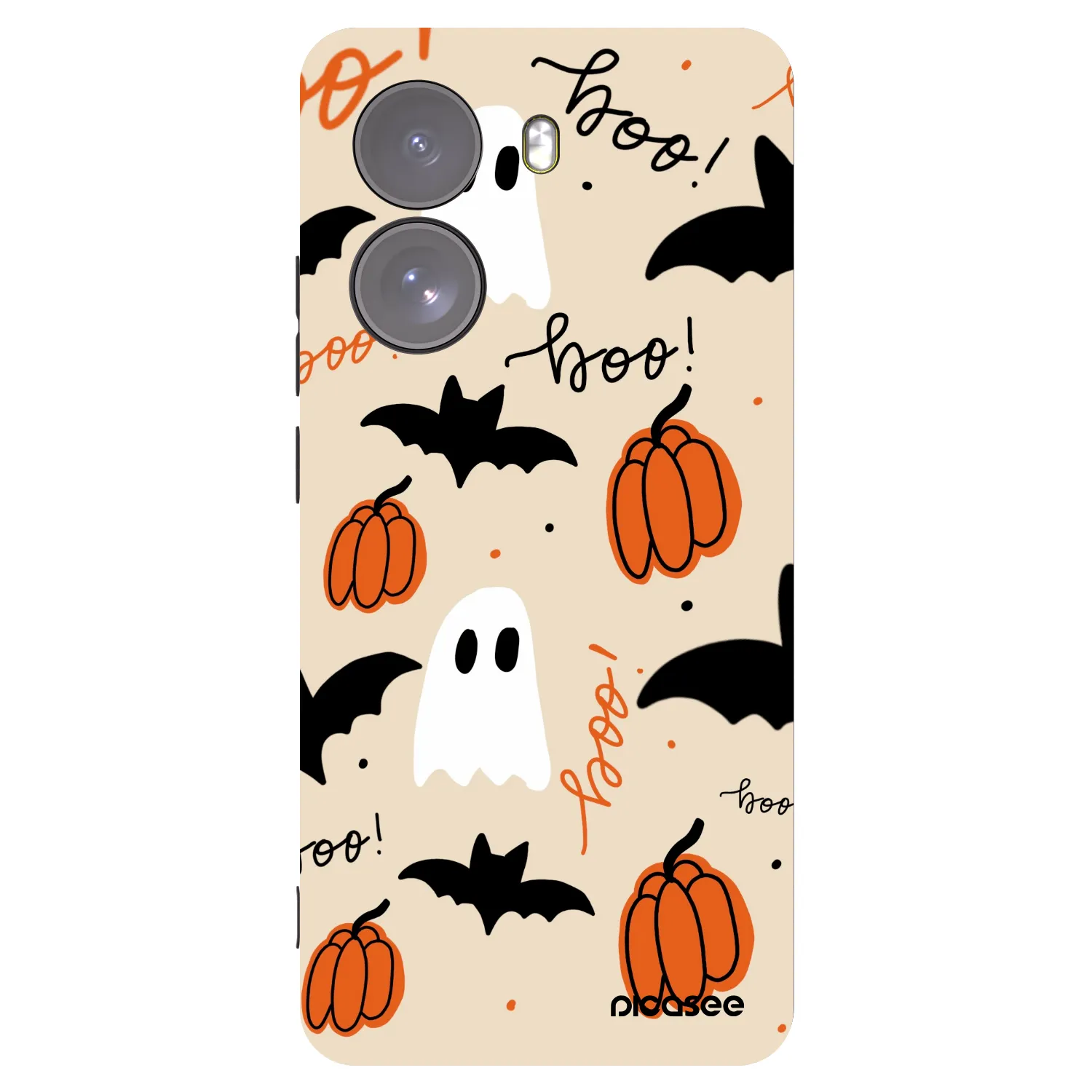 Picasee silikónový čierny obal pre Xiaomi Poco X7 - Halloween 26