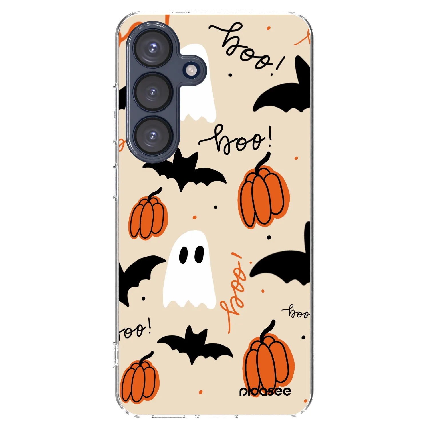 Picasee silikónový prehľadný obal pre Samsung Galaxy S25 5G - Halloween 26