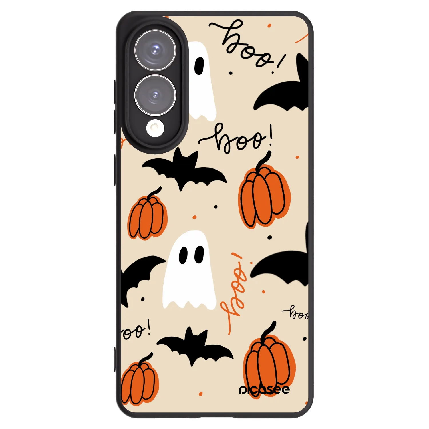 Picasee silikónový čierny obal pre Samsung Galaxy S25 Edge 5G - Halloween 26