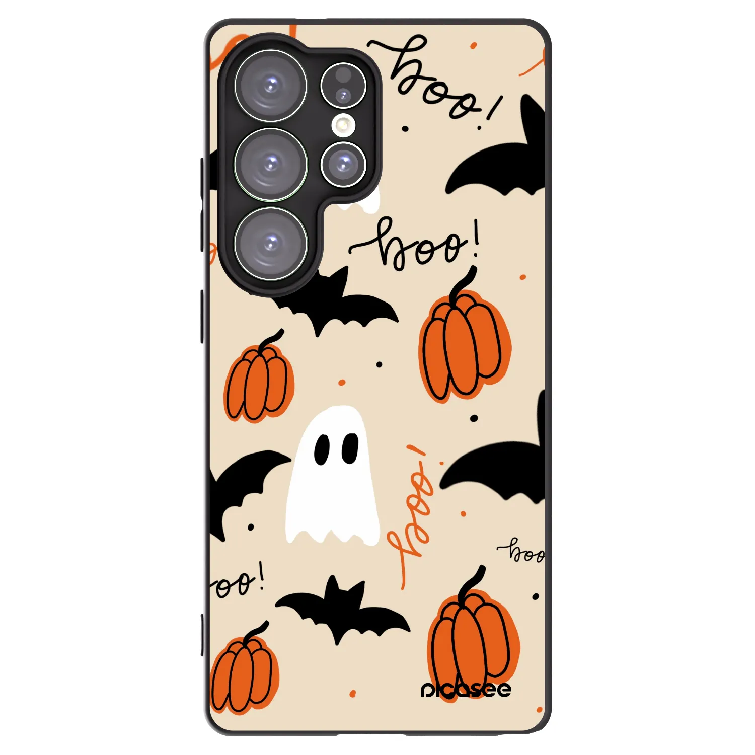 Picasee silikónový čierny obal pre Samsung Galaxy S25 Ultra 5G - Halloween 26