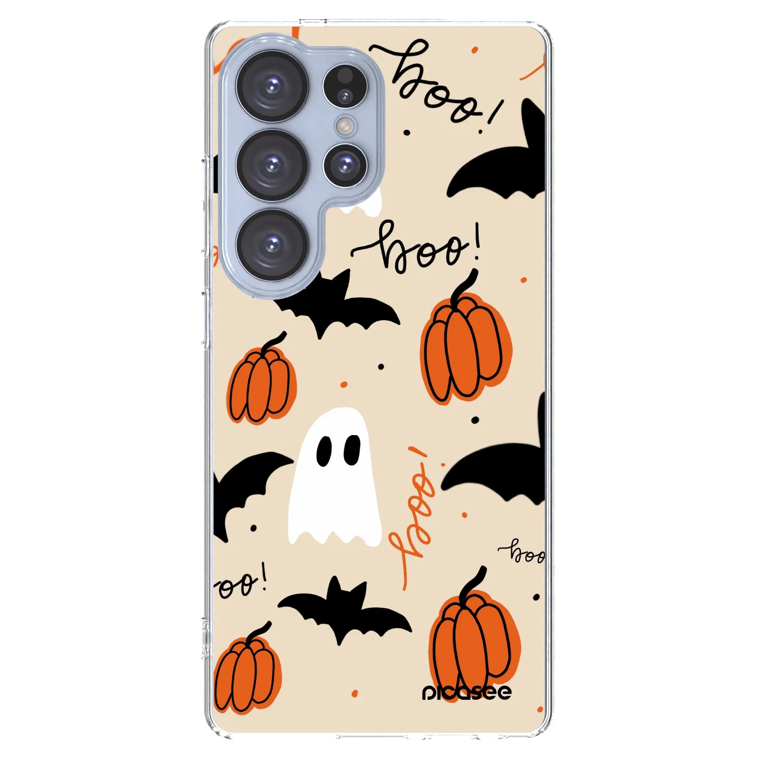 Picasee silikónový prehľadný obal pre Samsung Galaxy S25 Ultra 5G - Halloween 26