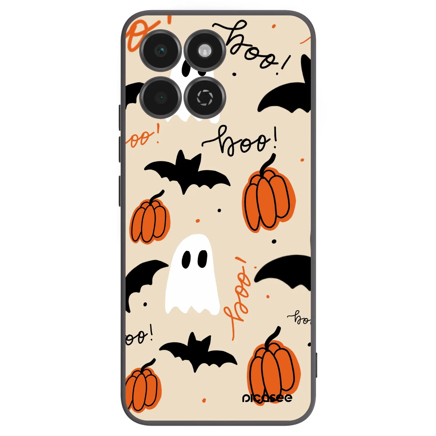 Picasee silikónový čierny obal pre Honor 200 Smart 5G - Halloween 26