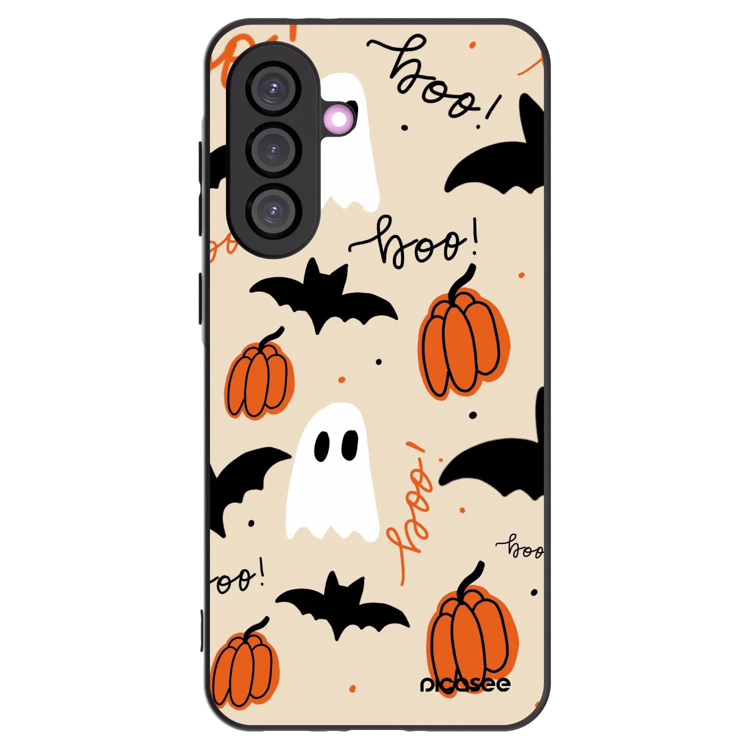 Picasee silikónový čierny obal pre Samsung Galaxy A36 5G - Halloween 26