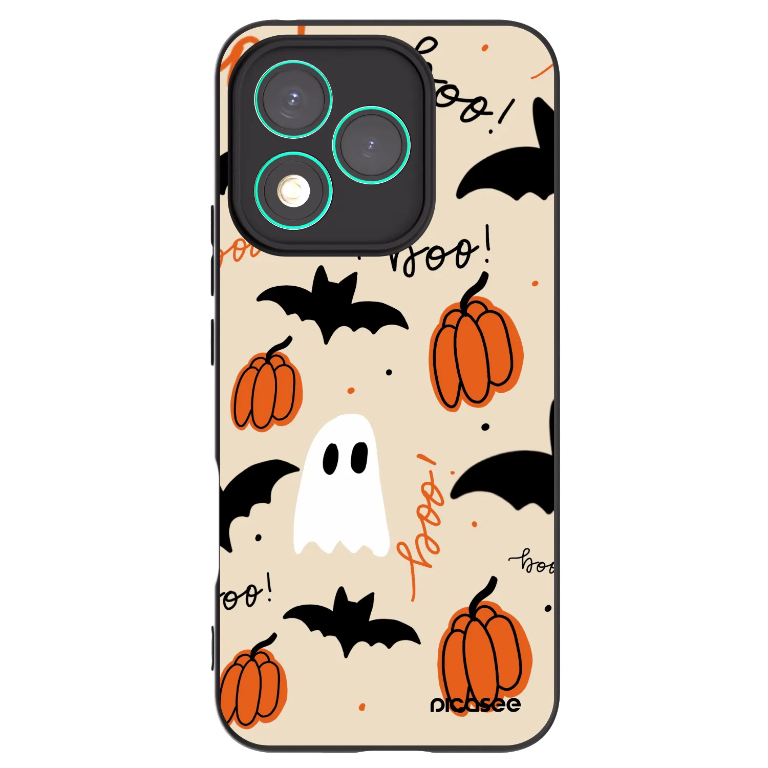 Picasee silikónový čierny obal pre Honor 400 Lite 5G - Halloween 26