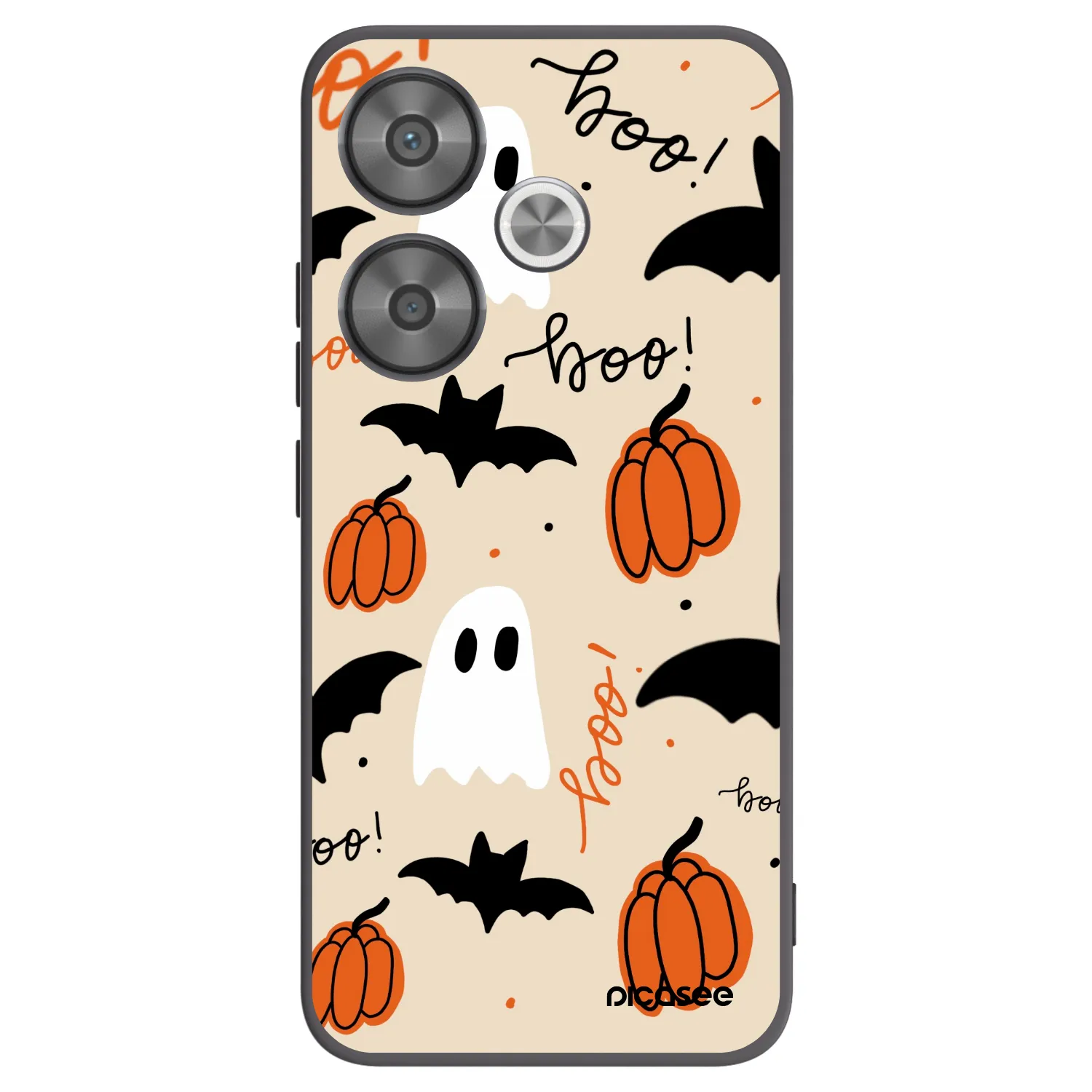 Picasee silikónový čierny obal pre Xiaomi Poco F6 - Halloween 26