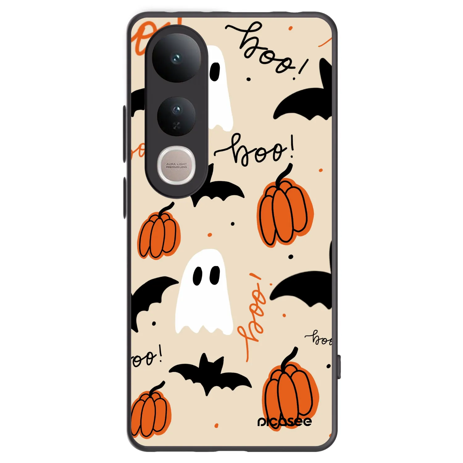 Picasee silikónový čierny obal pre Vivo V50 Lite 5G - Halloween 26