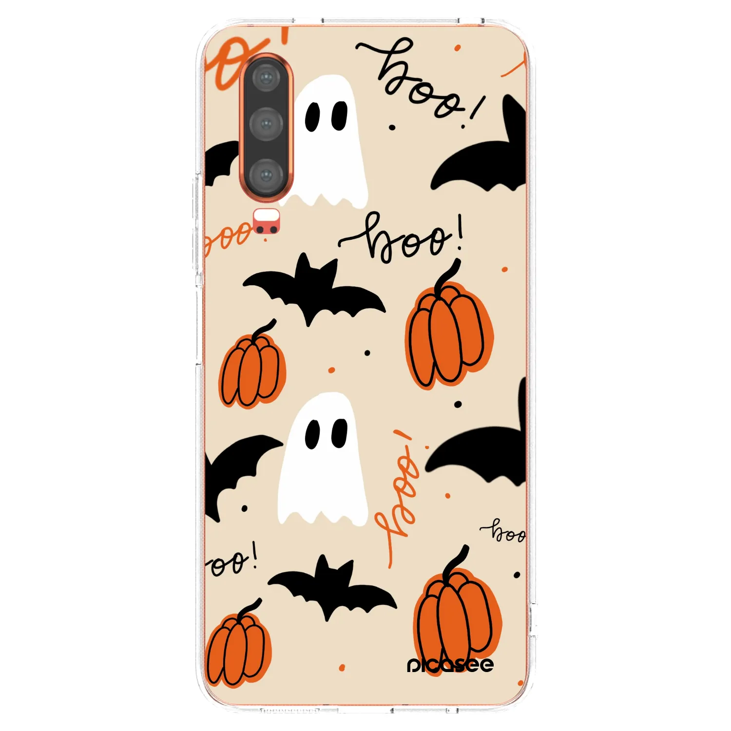 Picasee silikónový prehľadný obal pre Huawei P30 - Halloween 26