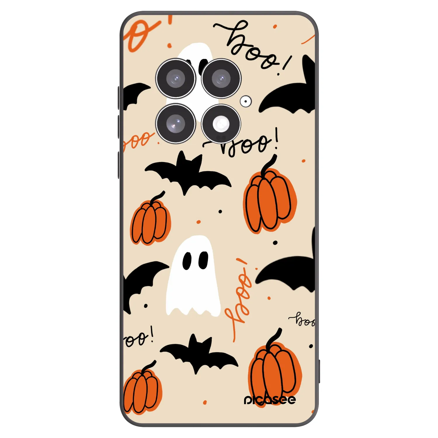 Picasee silikónový čierny obal pre OnePlus 13 5G - Halloween 26