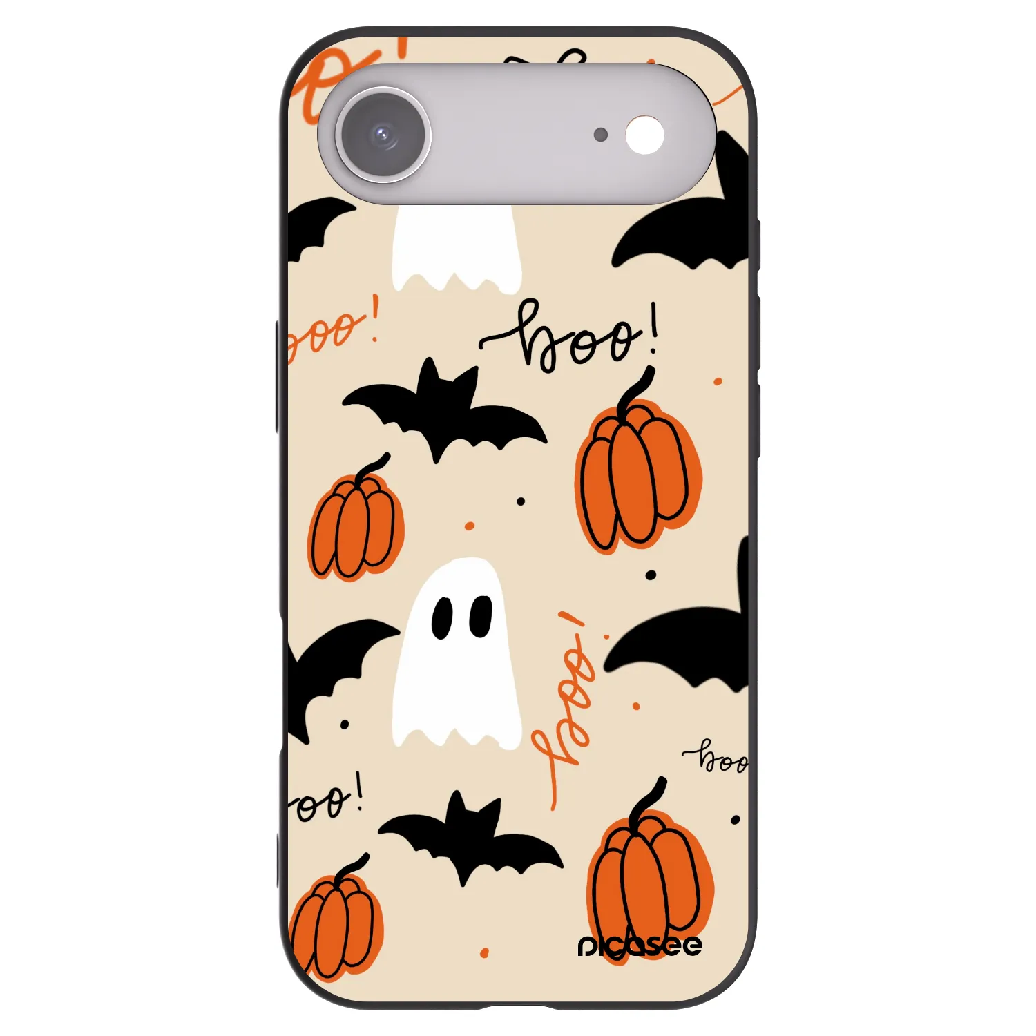 Picasee silikónový čierny obal pre Apple iPhone Air - Halloween 26