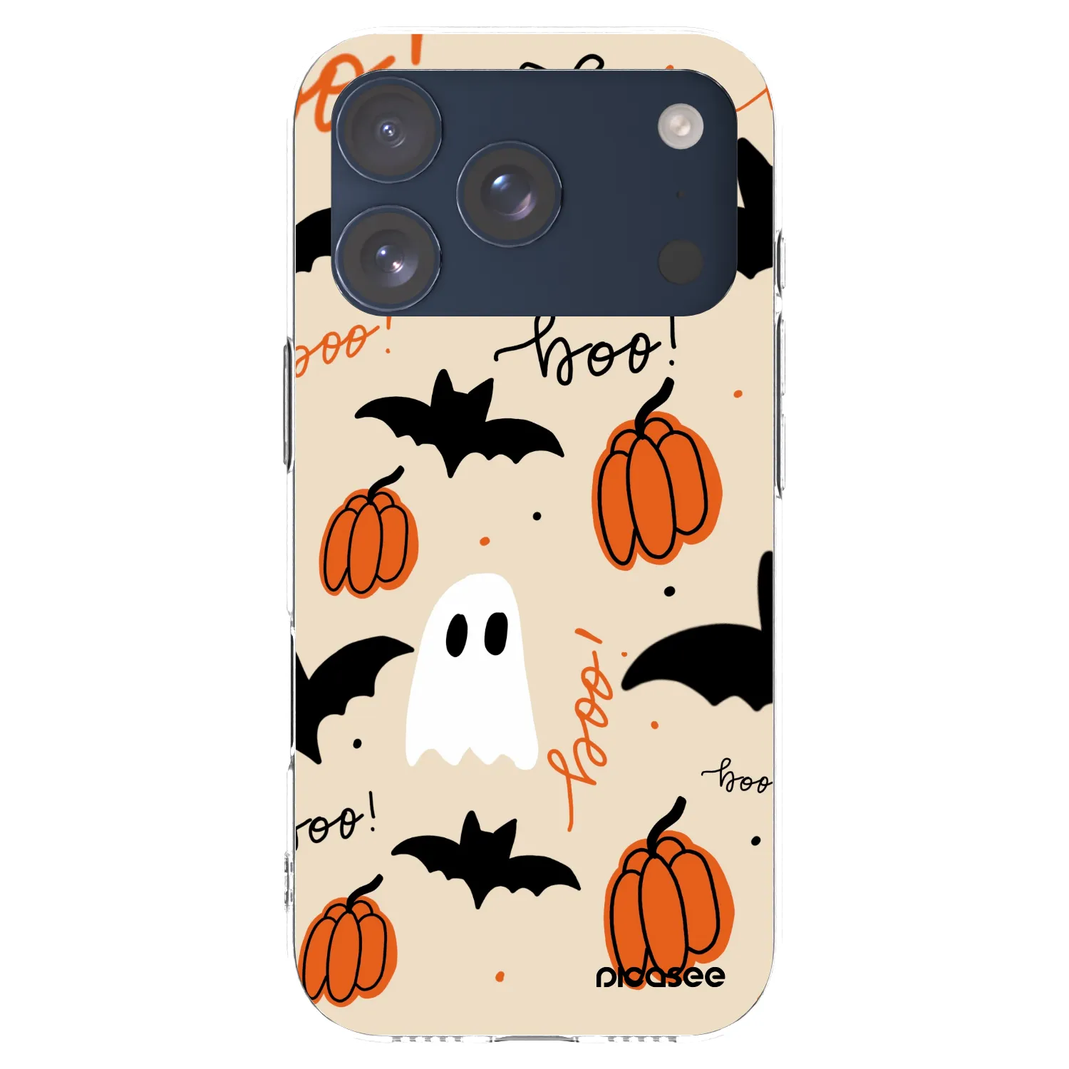 Picasee silikónový prehľadný obal pre Apple iPhone 17 Pro - Halloween 26