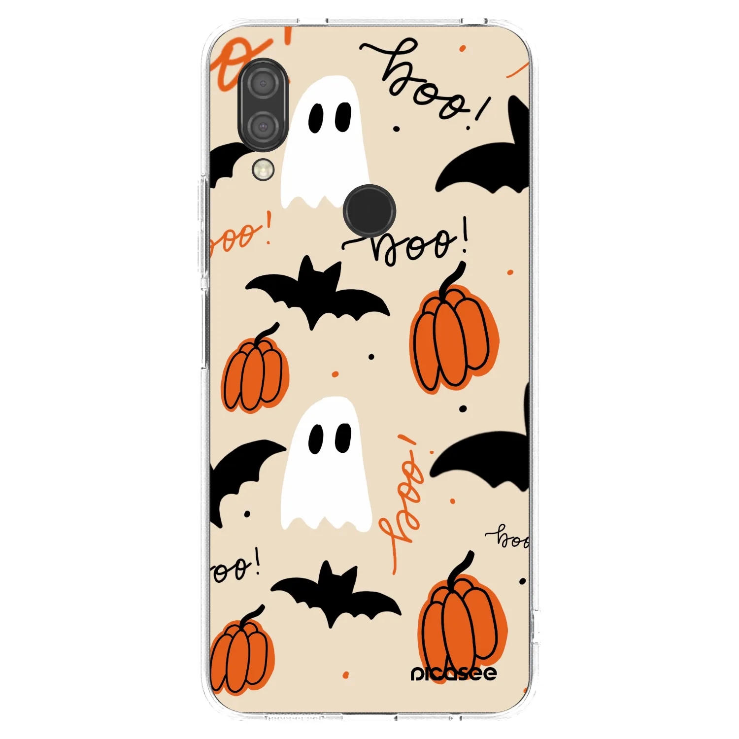 Picasee silikónový prehľadný obal pre Xiaomi Redmi 7 - Halloween 26