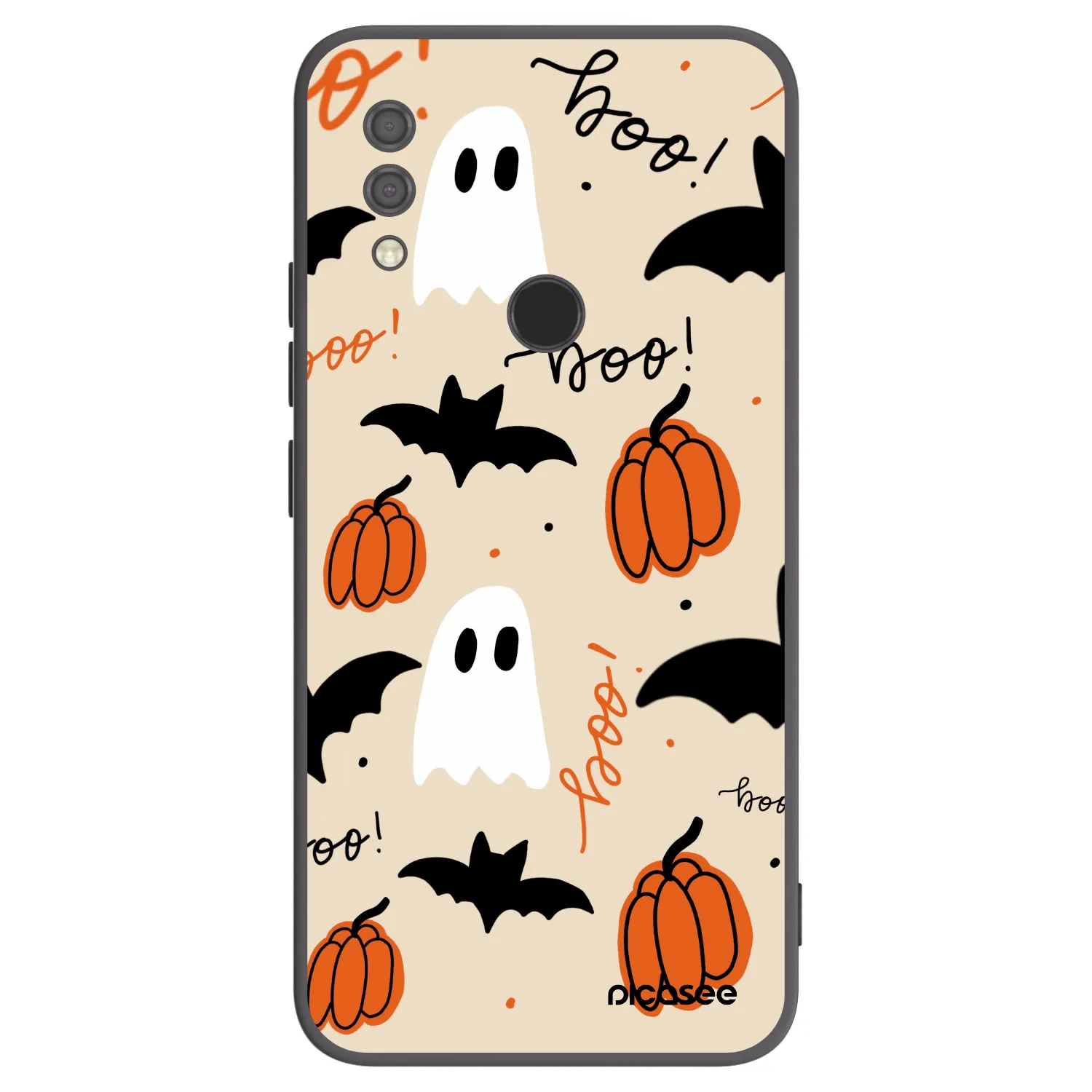 Picasee silikónový čierny obal pre Xiaomi Redmi 7 - Halloween 26
