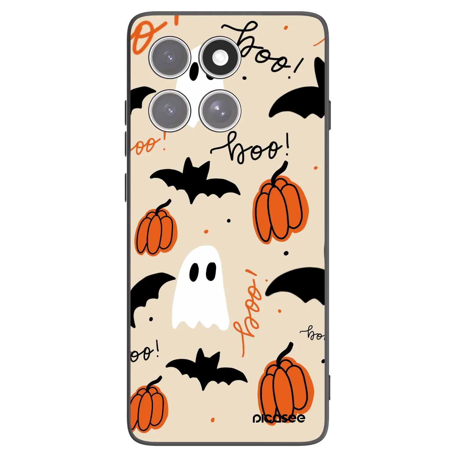 Picasee silikónový čierny obal pre Motorola Edge 60 Pro - Halloween 26