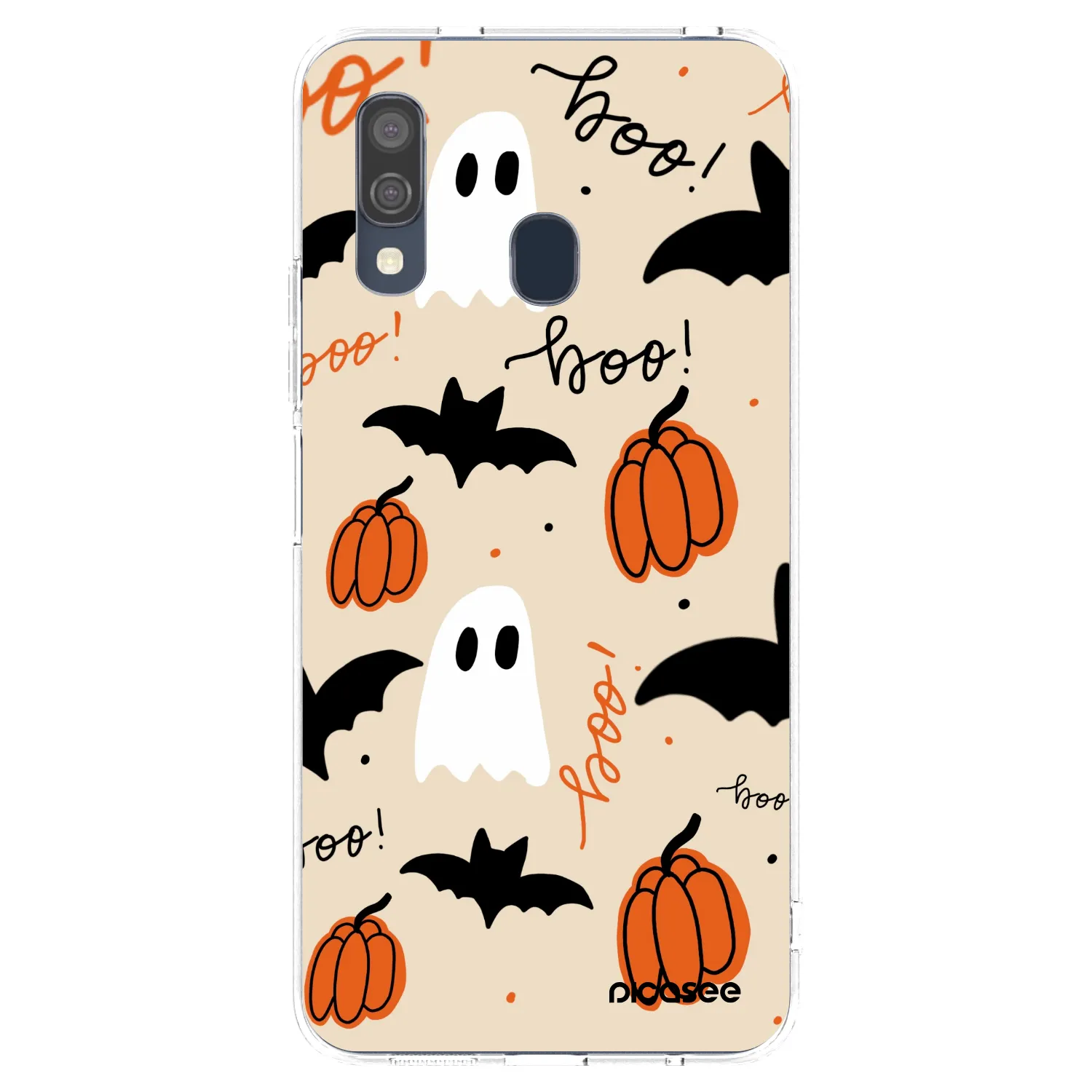 Picasee silikónový prehľadný obal pre Samsung Galaxy A40 A405F - Halloween 26