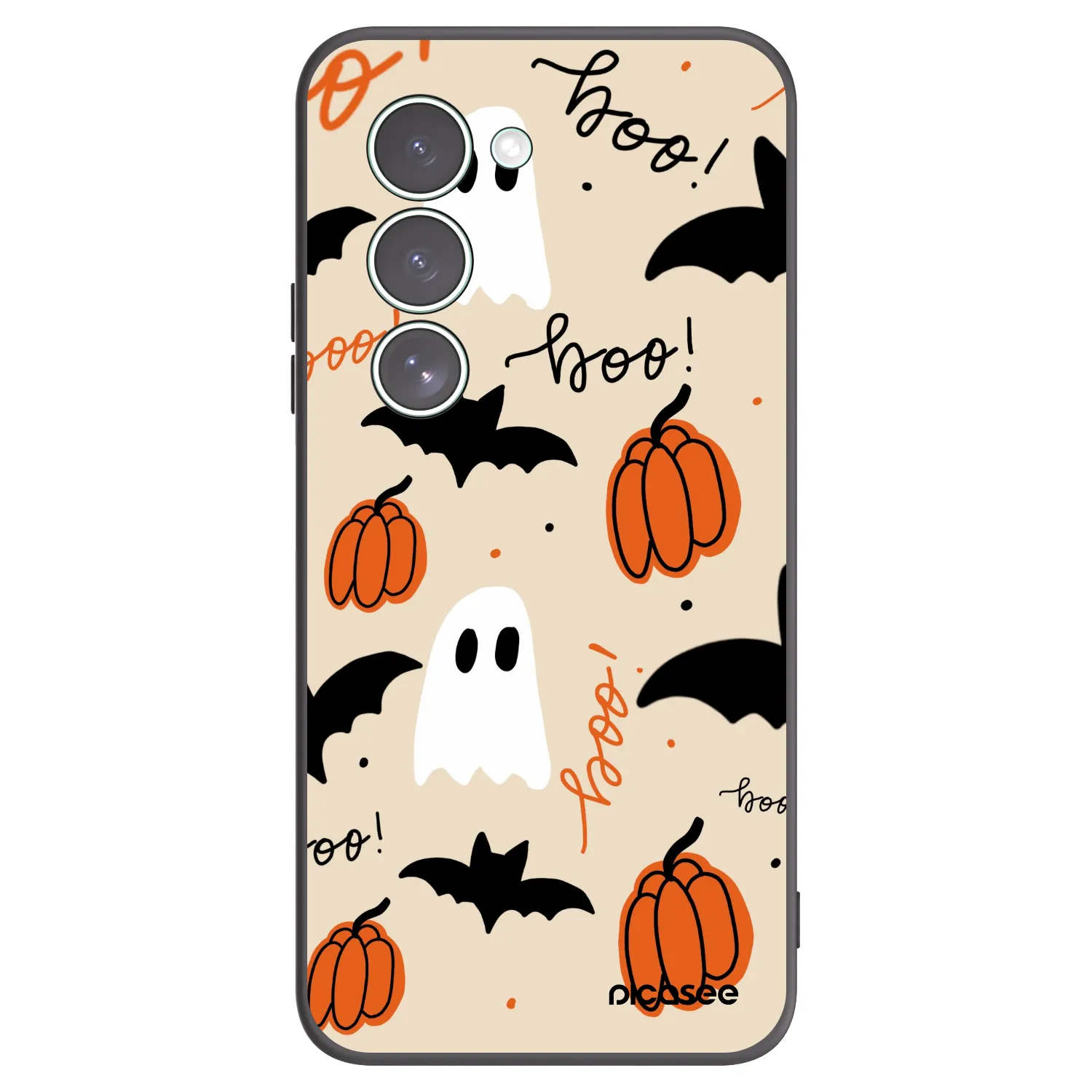 Picasee silikónový čierny obal pre Xiaomi Redmi 15 5G - Halloween 26
