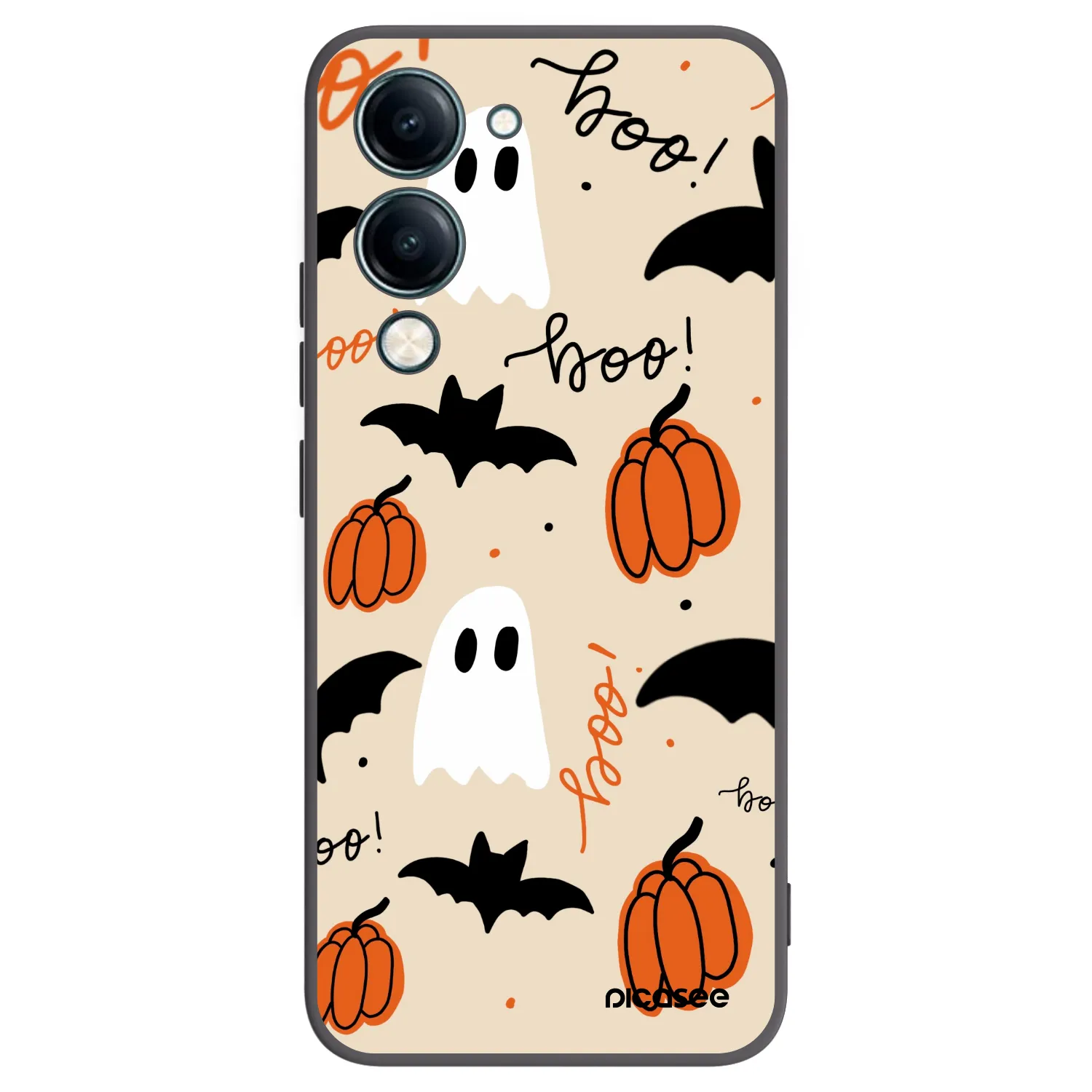 Picasee silikónový čierny obal pre Vivo Y29s 5G - Halloween 26