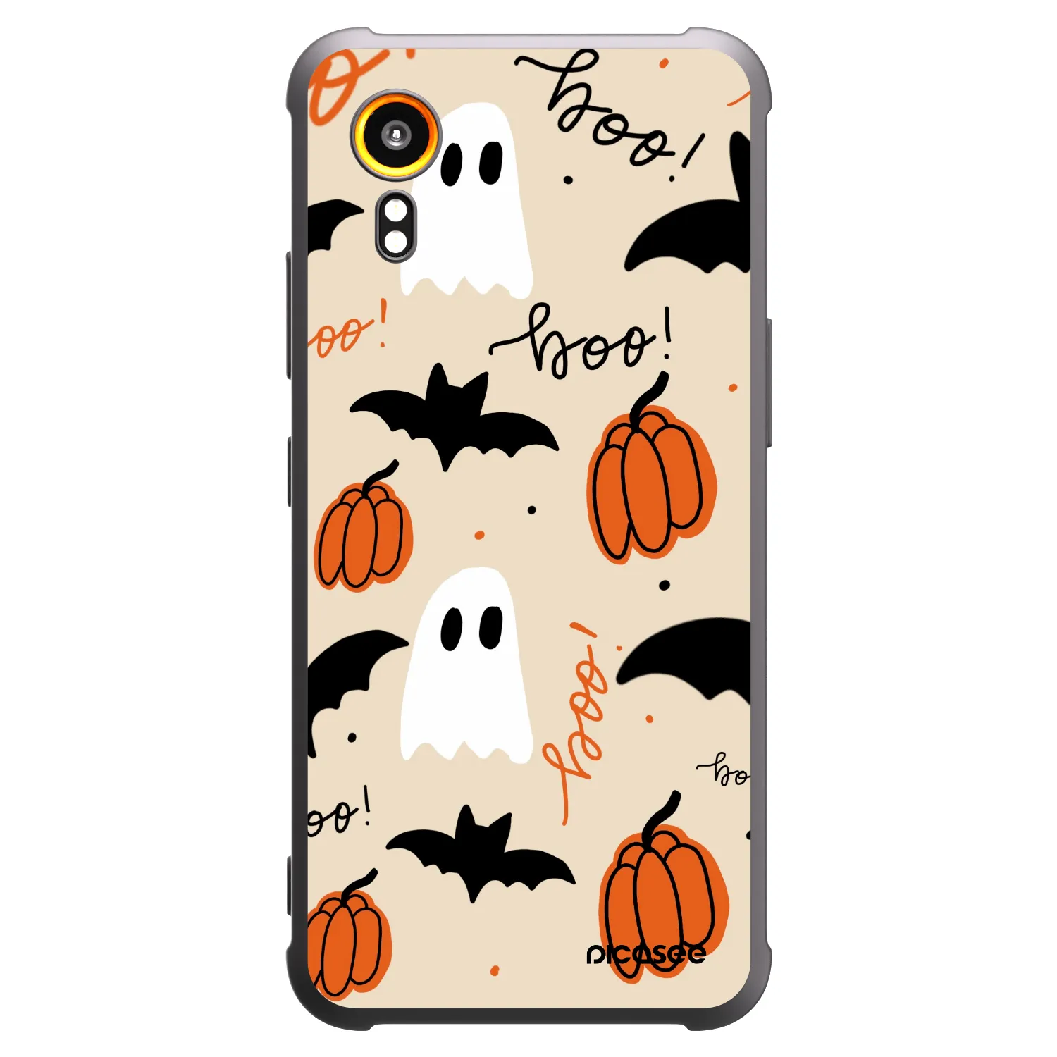 Picasee silikónový čierny obal pre Samsung Galaxy XCover 7 - Halloween 26