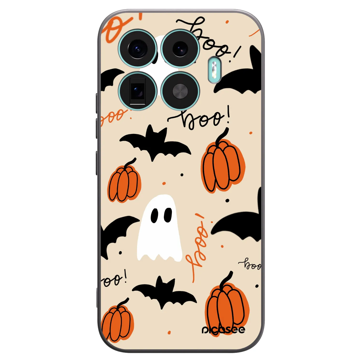 Picasee silikónový čierny obal pre Xiaomi 17T - Halloween 26