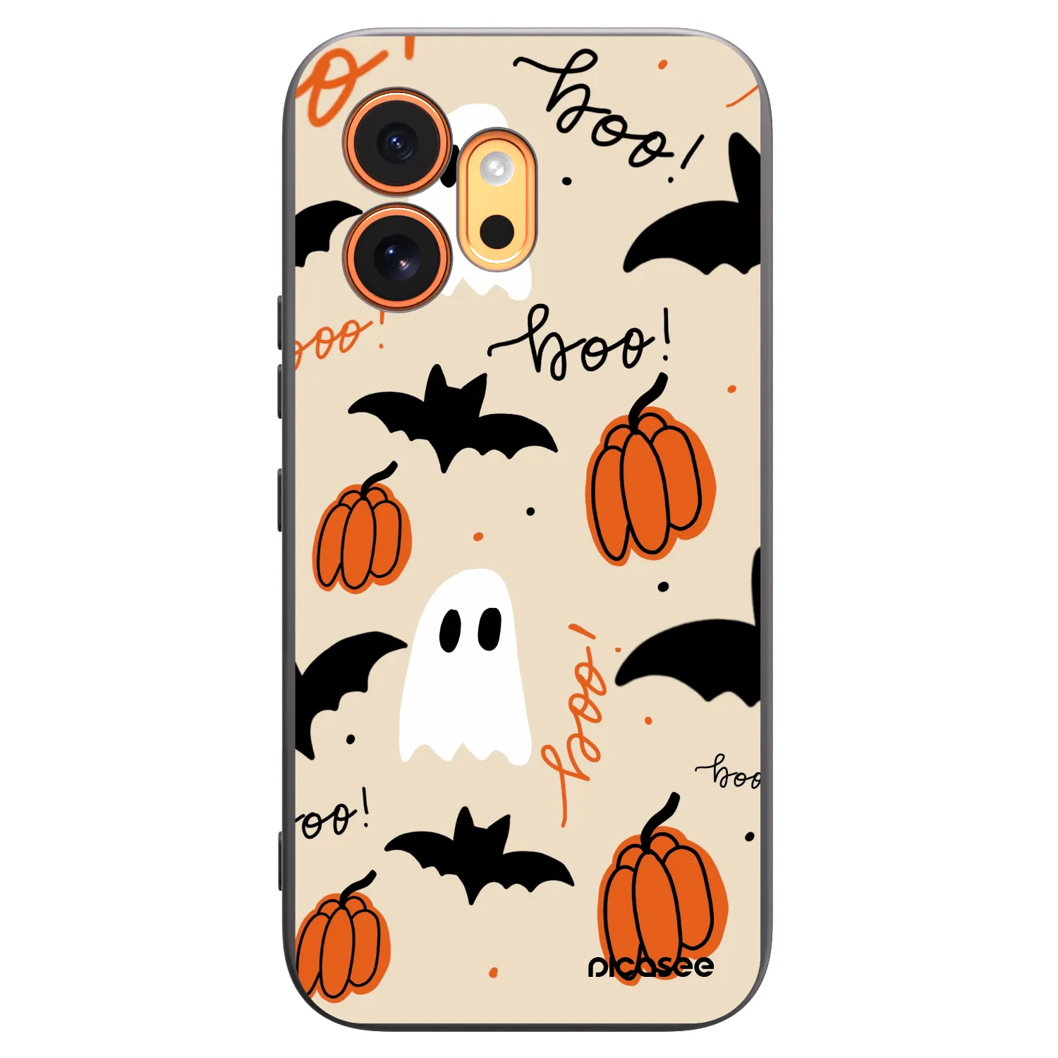 Picasee silikónový čierny obal pre Honor 600 - Halloween 26