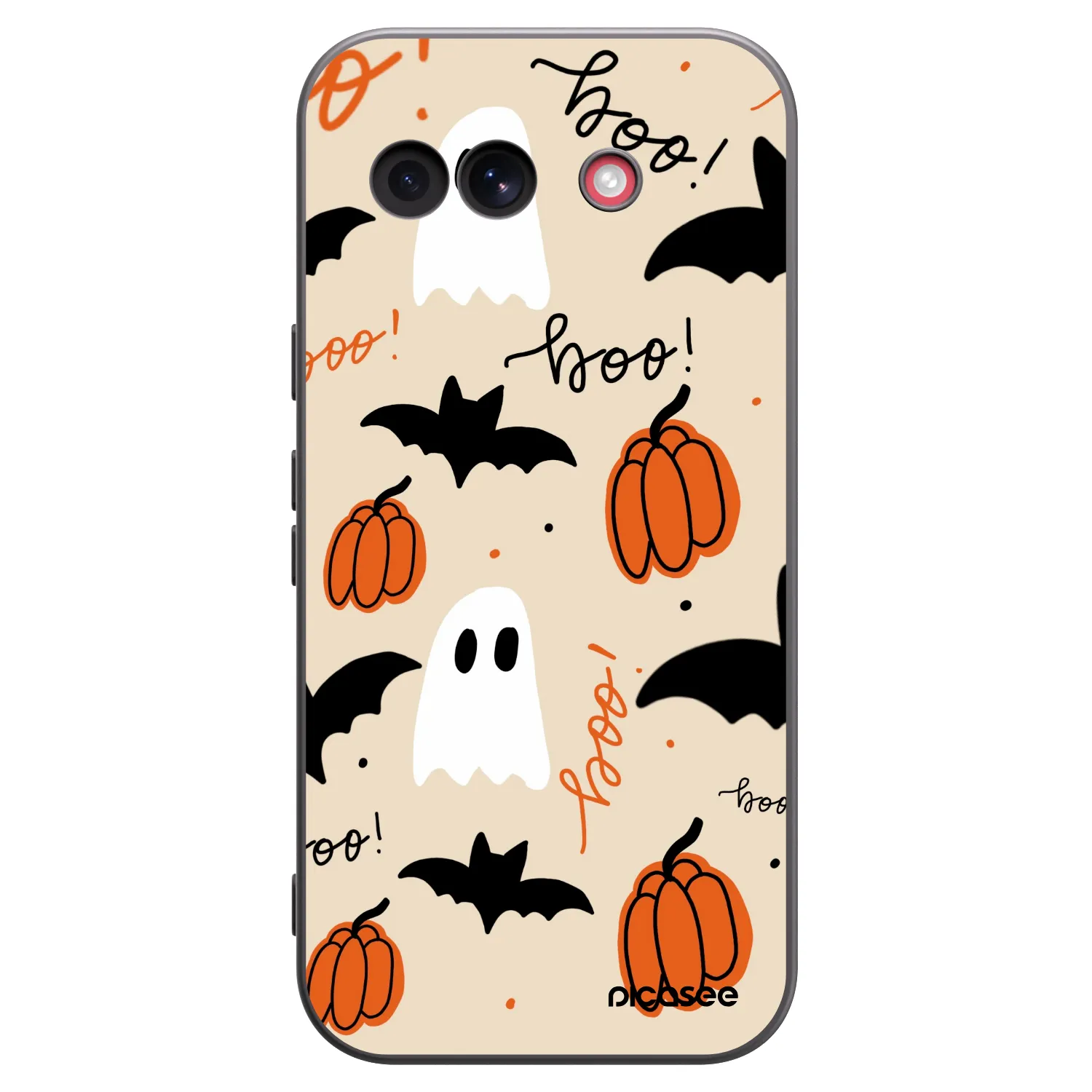 Picasee silikónový čierny obal pre Google Pixel 10a - Halloween 26