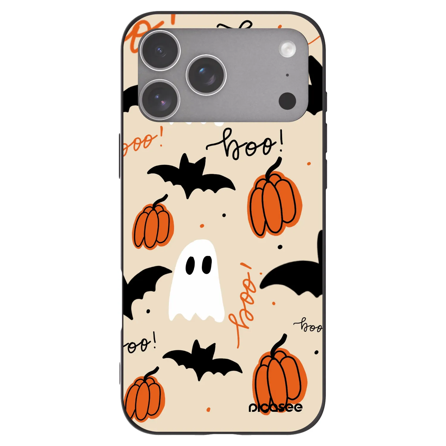 Picasee silikónový čierny obal pre Apple iPhone 18 Pro Max - Halloween 26