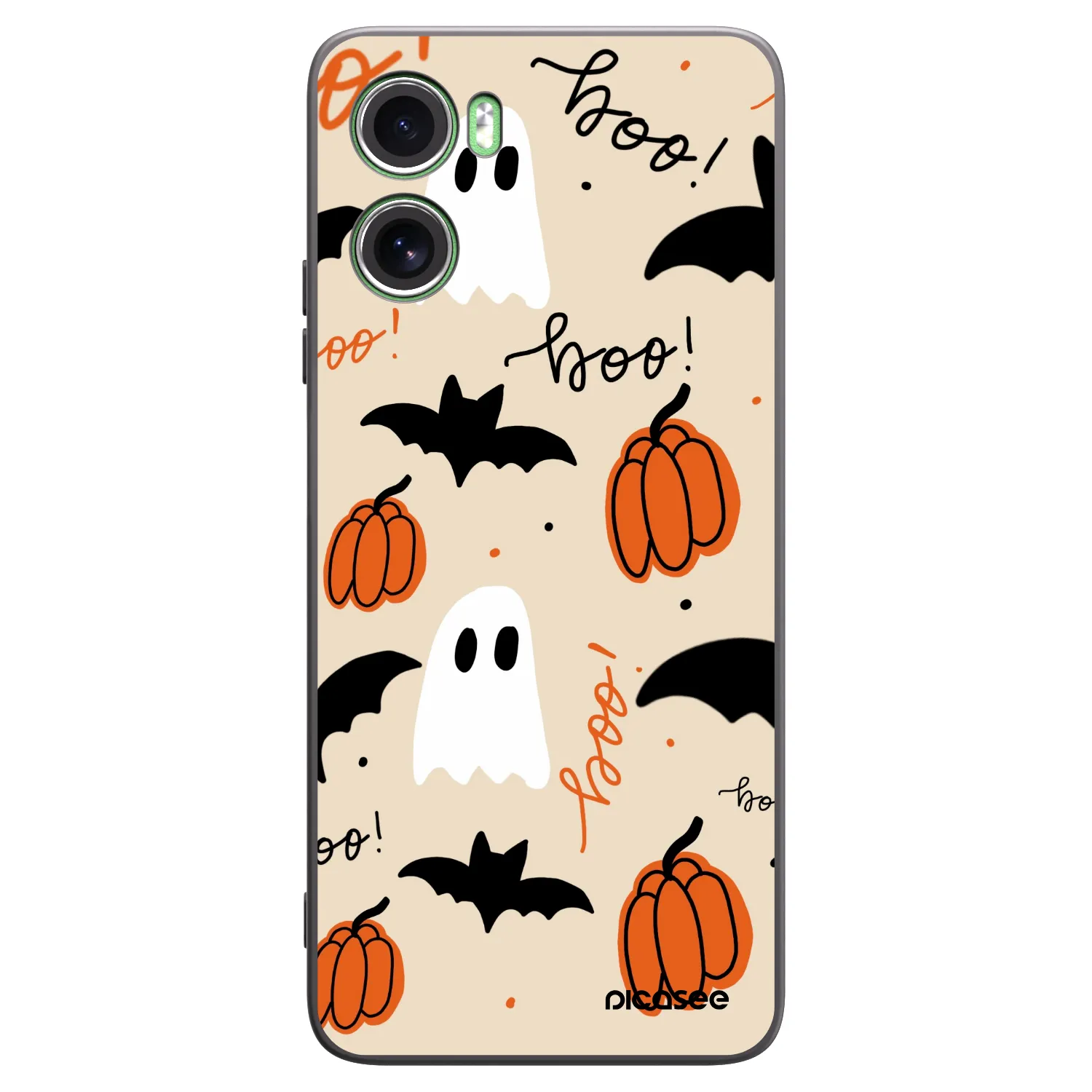 Picasee silikónový čierny obal pre Motorola Moto G06 - Halloween 26