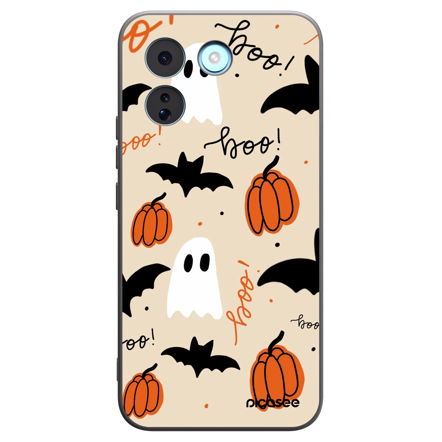 Picasee silikónový čierny obal pre Xiaomi Redmi Note 17 Pro MAX 5G - Halloween 26